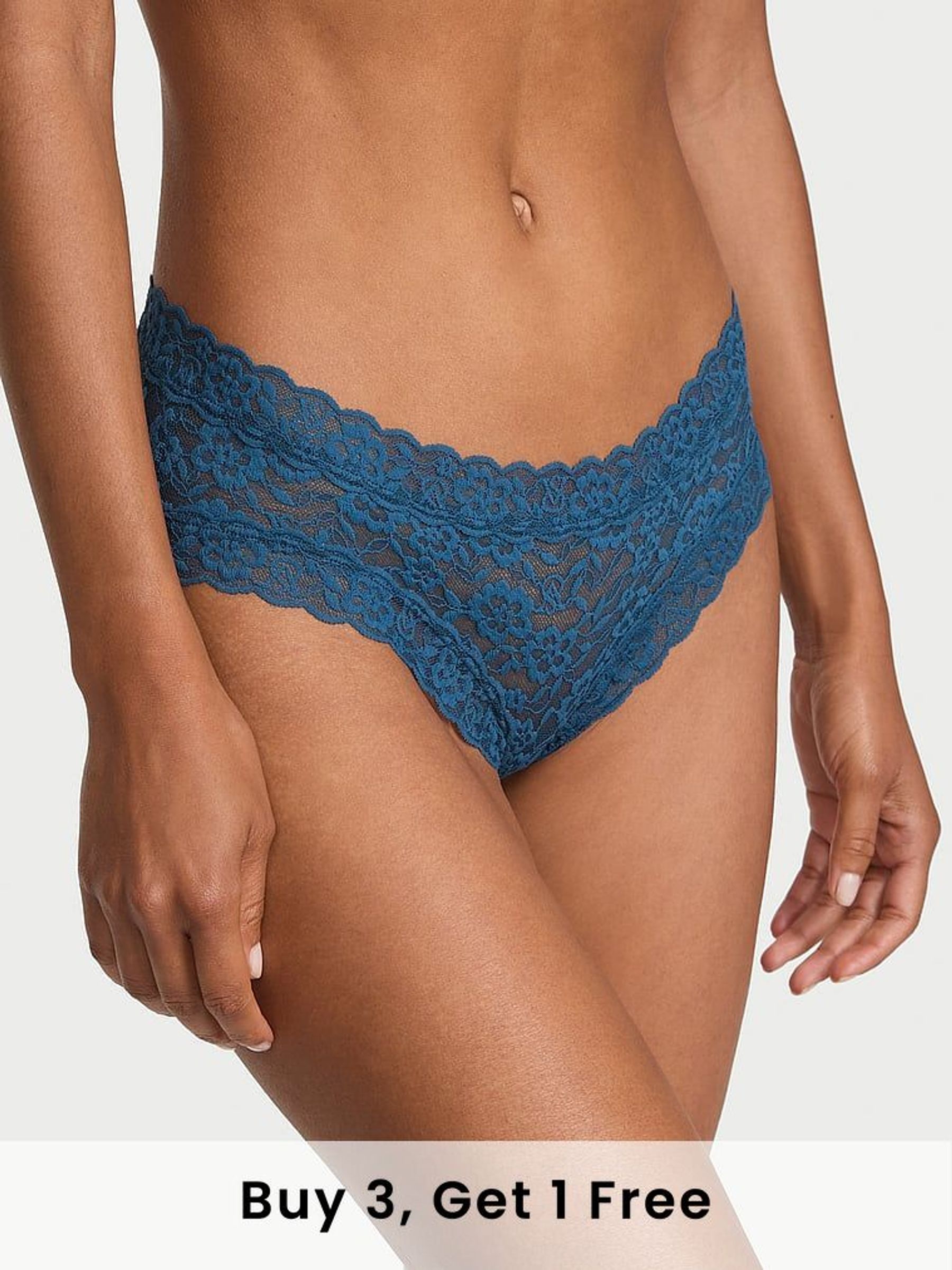 Midnight Sea Blue Cheeky Knickers (AR7201) | £9