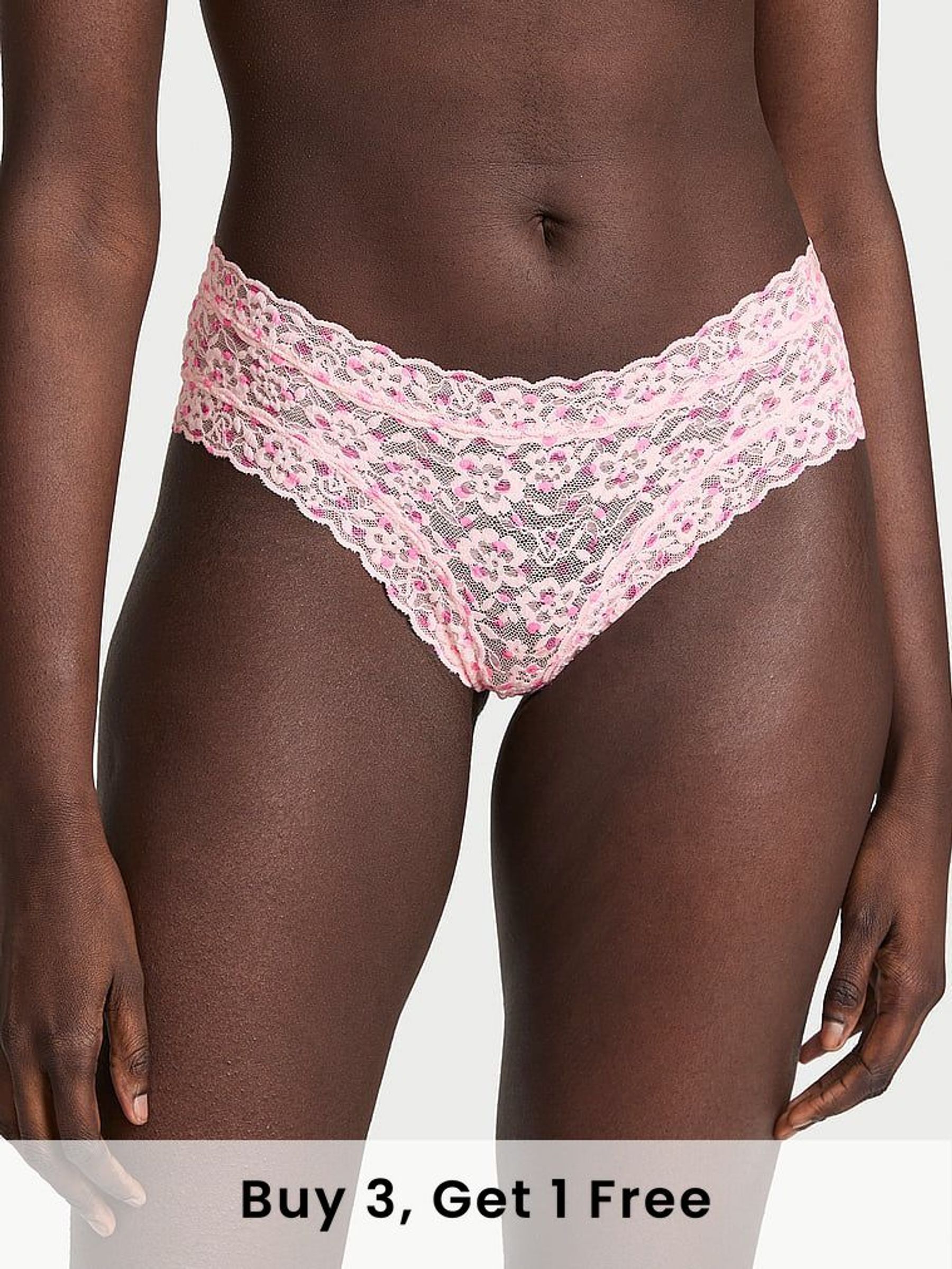 Purest Pink Dot Cheeky Knickers (AR7212) | £9