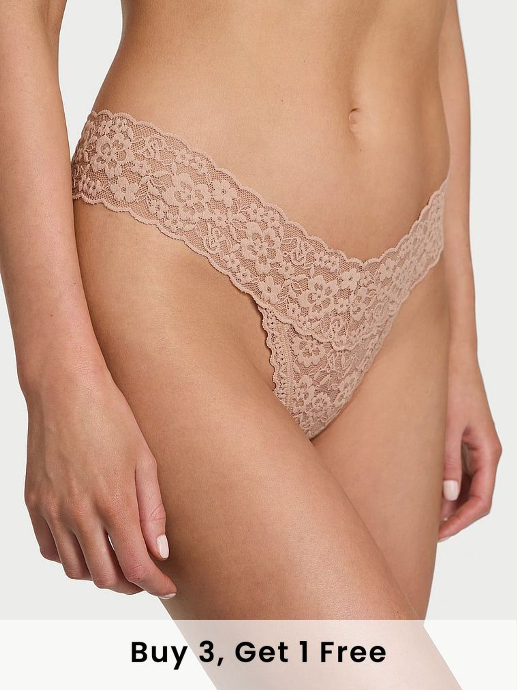Praline Nude Thong Knickers (AR7230) | £9