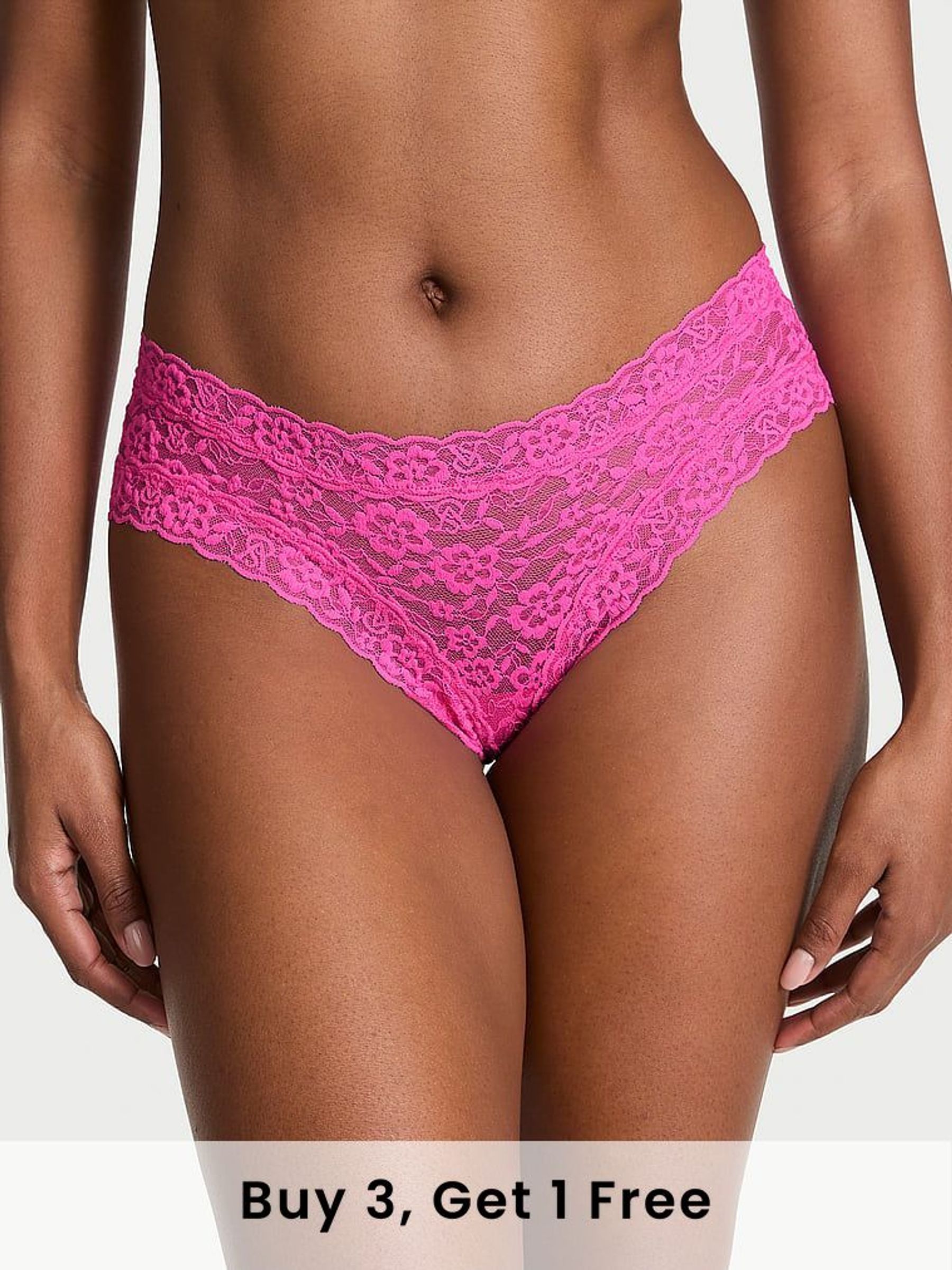 Ultra Pink Cheeky Strappy Back Knickers (AR9444) | £9