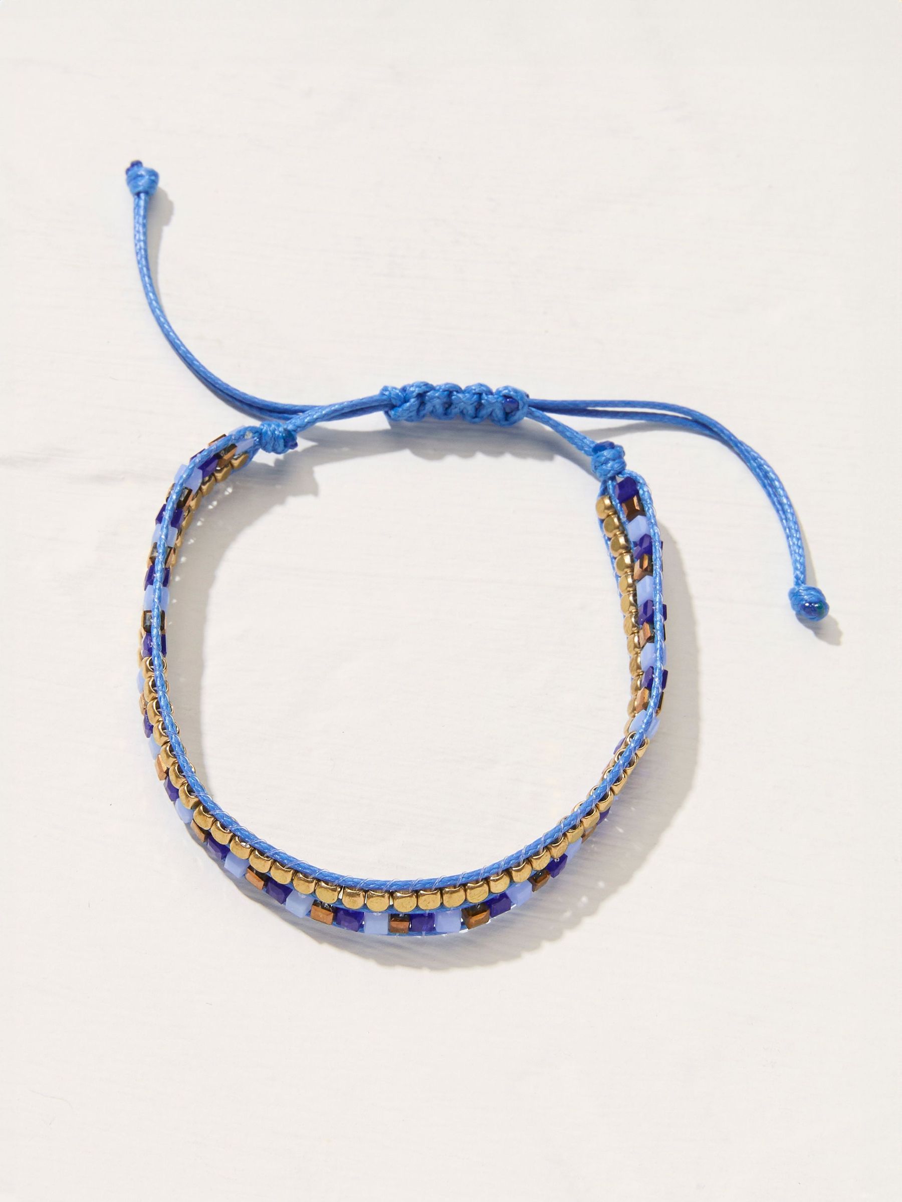 Blue Woven Bracelet (AT0625) | £10.50