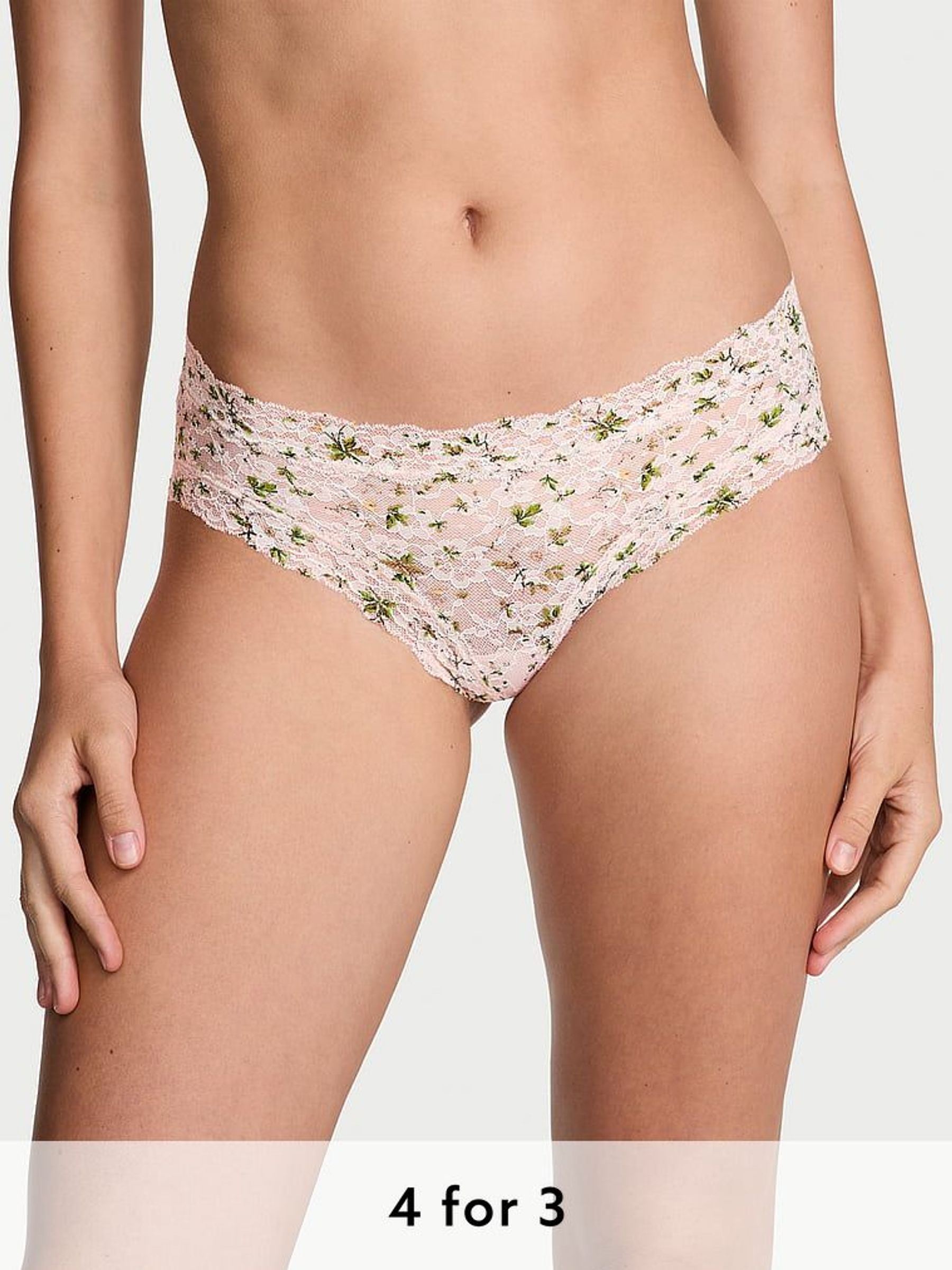 Purest Pink Cheeky Knickers (AT0916) | £9