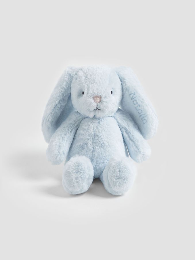 Benny Personalised Bunny - Small Soft Blue (AT1513) | £18