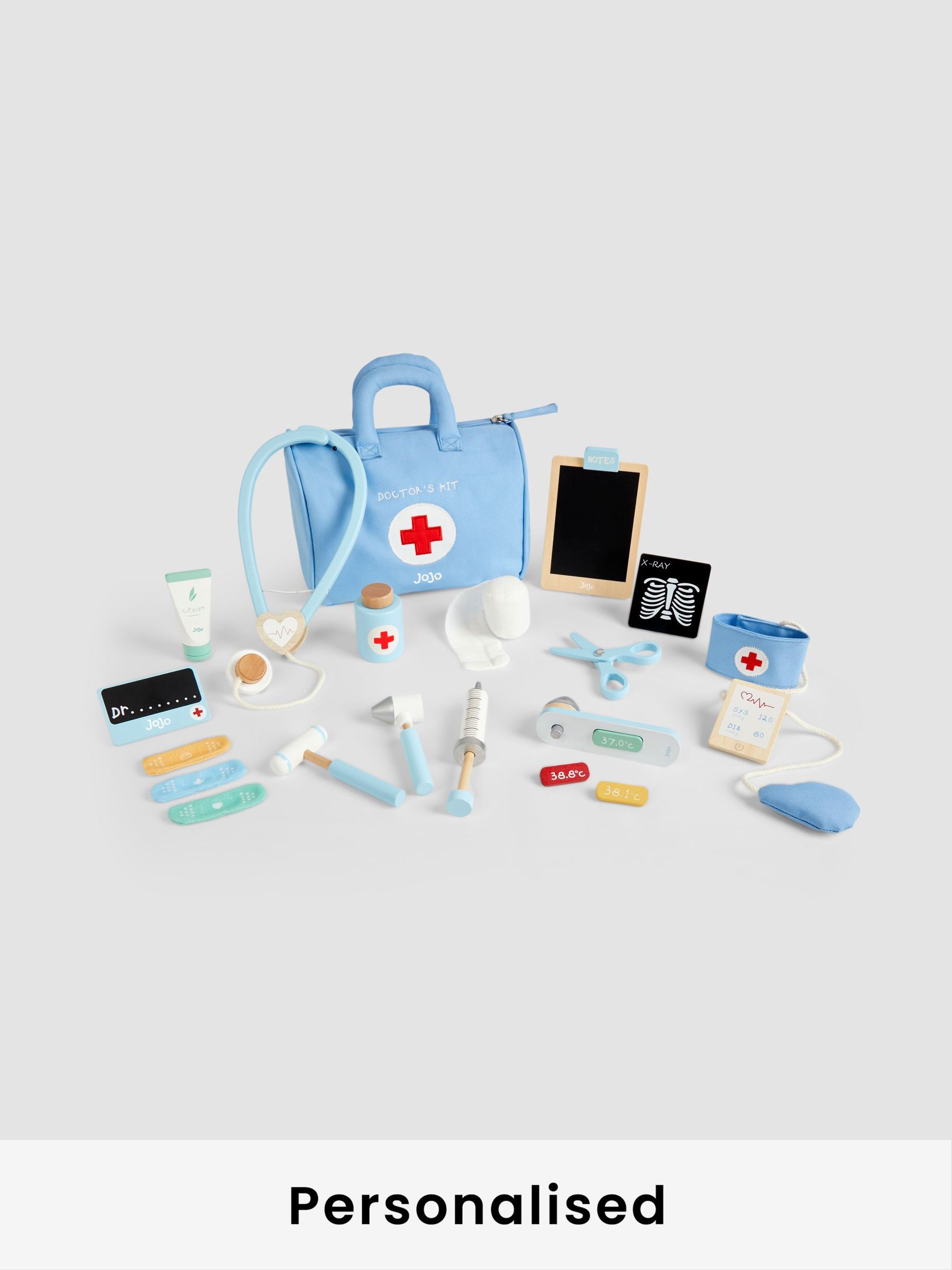 Blue Personalised Doctor's Playset (AT1517) | £42