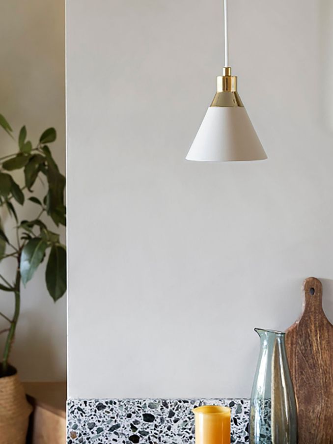 Houseof. Sand Cone Pendant Ceiling Light (AT1610) | £120