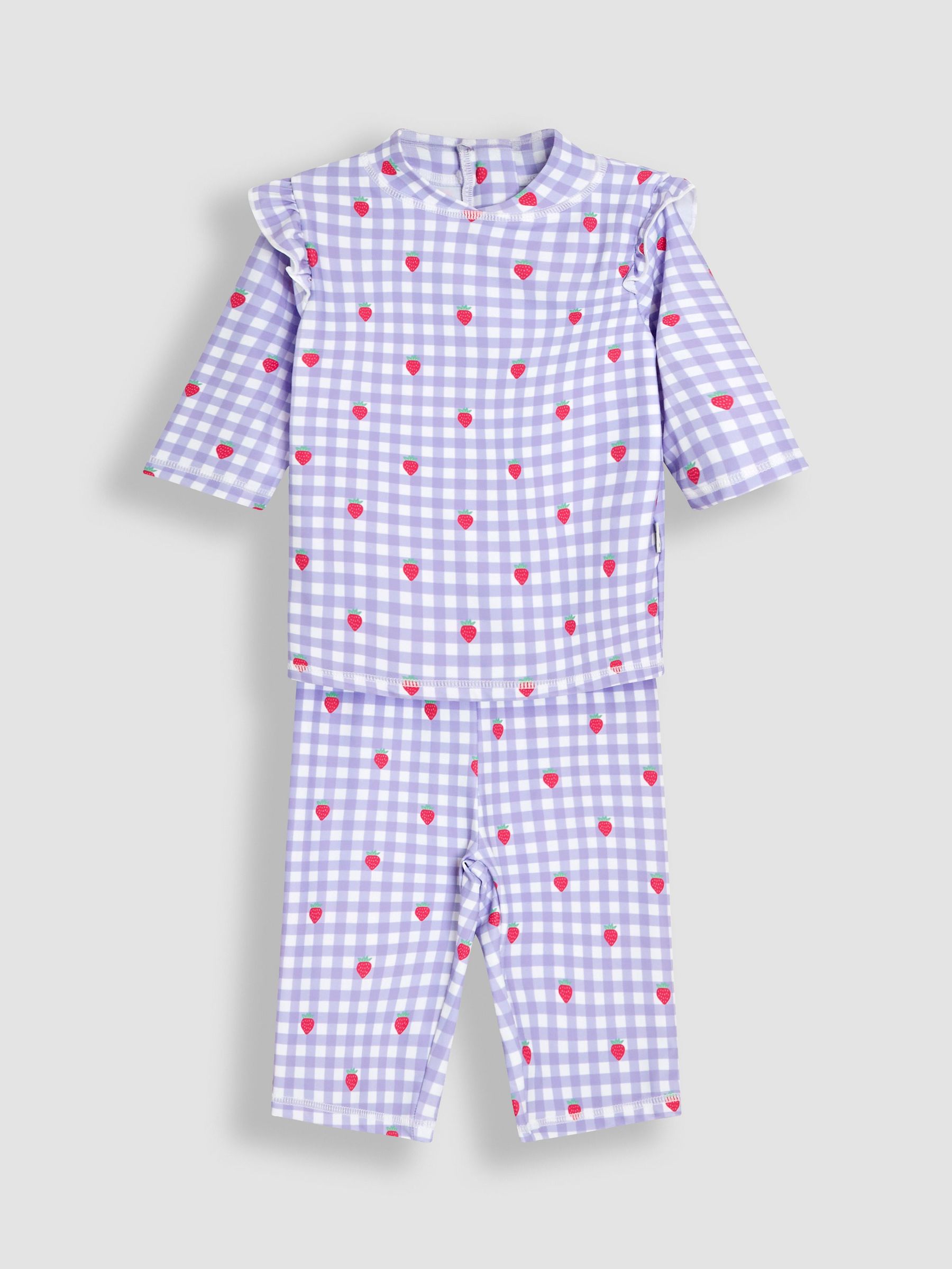 Gingham 2-Piece Sun Protection Suit (AT1969) | £25 - £27