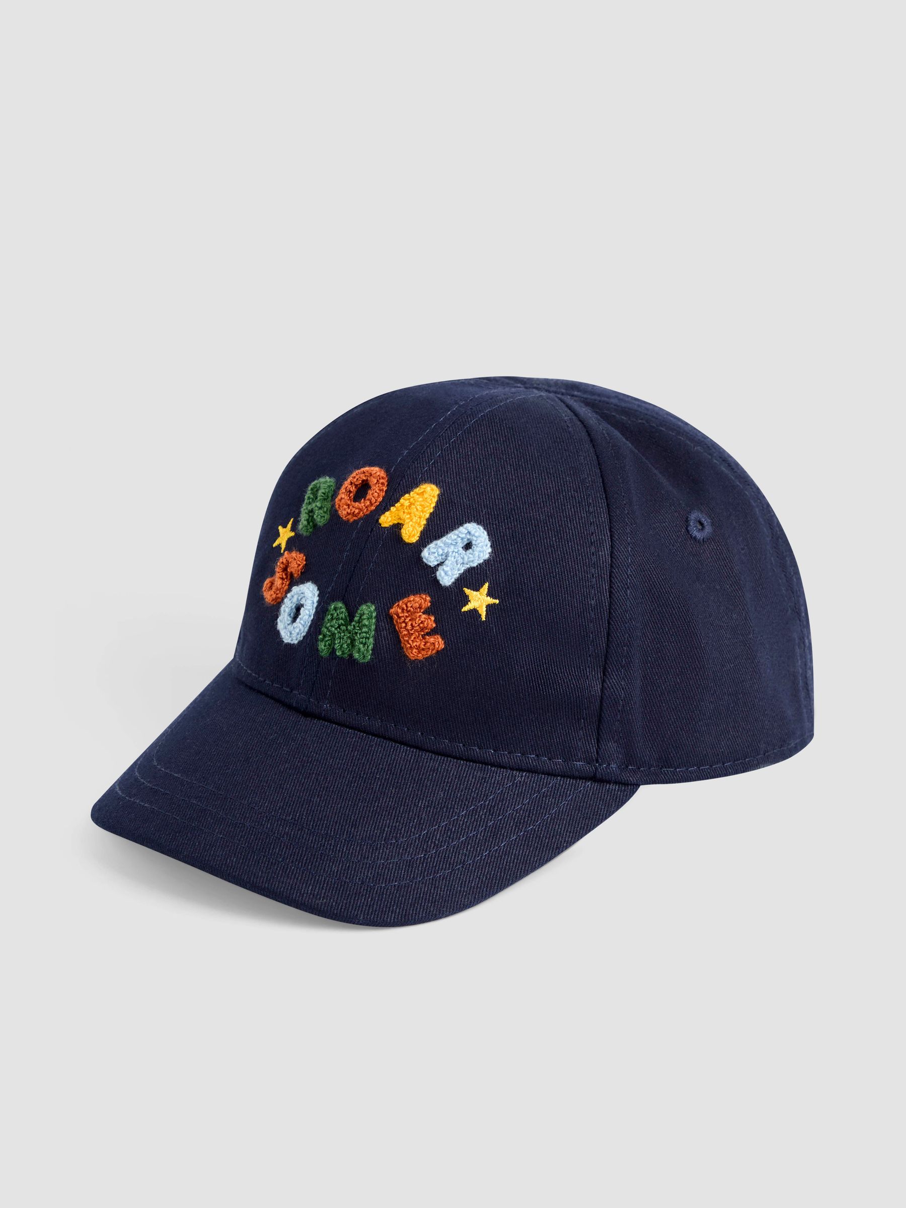 Navy Appliqué Cap (AT1983) | £15