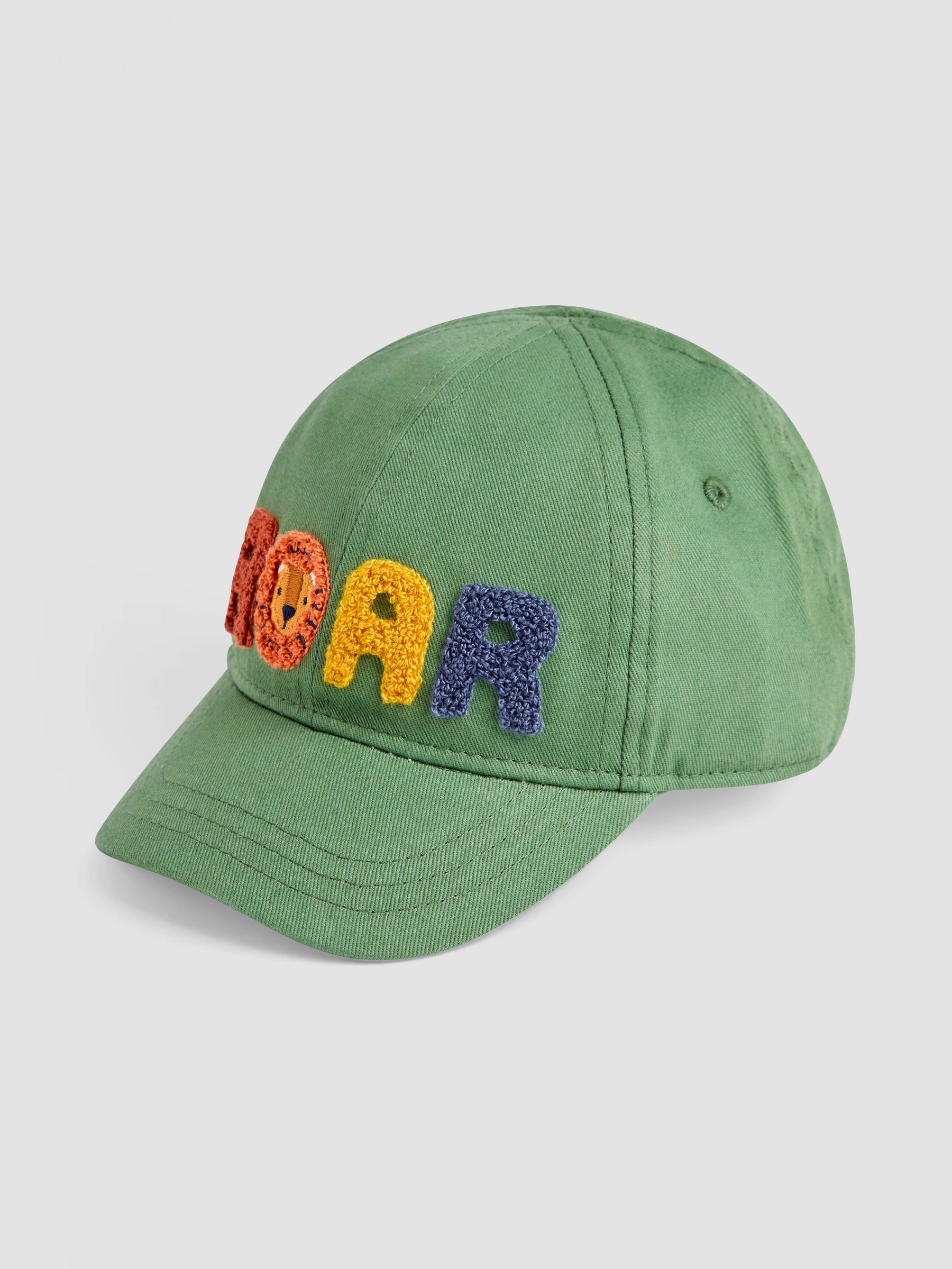 Khaki Appliqué Cap (AT2051) | £15