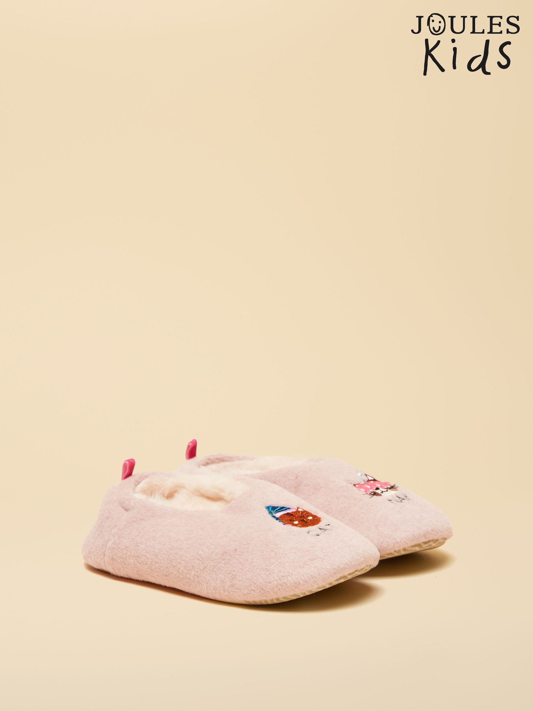 Girls' Slippet Pink Cat Slippers