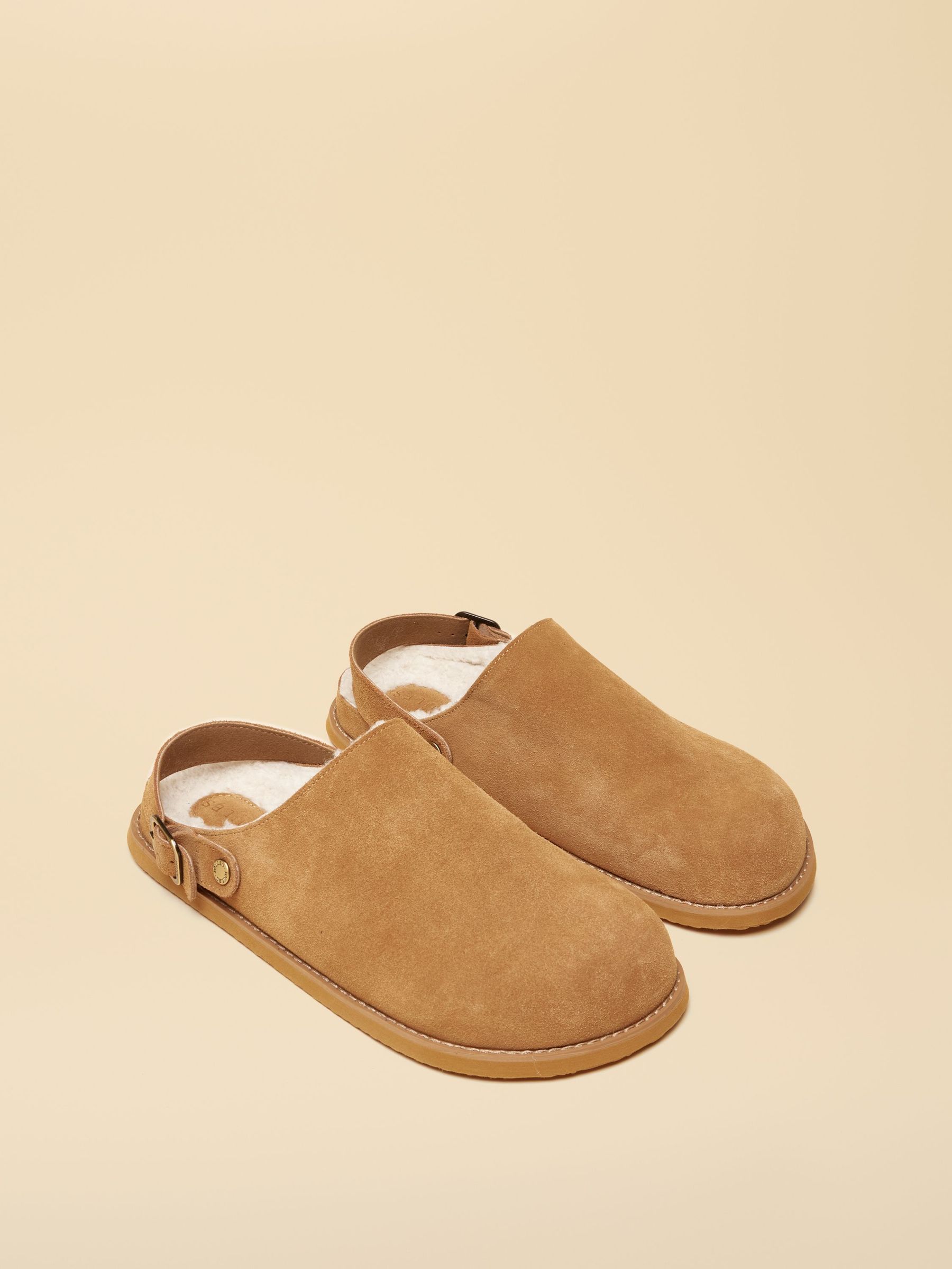 Men's Hampden Chestnut Brown House Shoes (AT2397) | £0