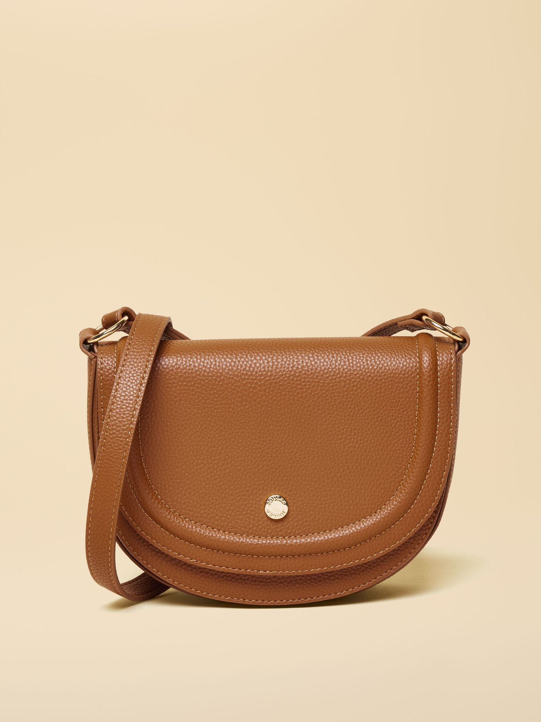 Paloma Tan Brown Half Moon Cross Body (AT4718) | £39