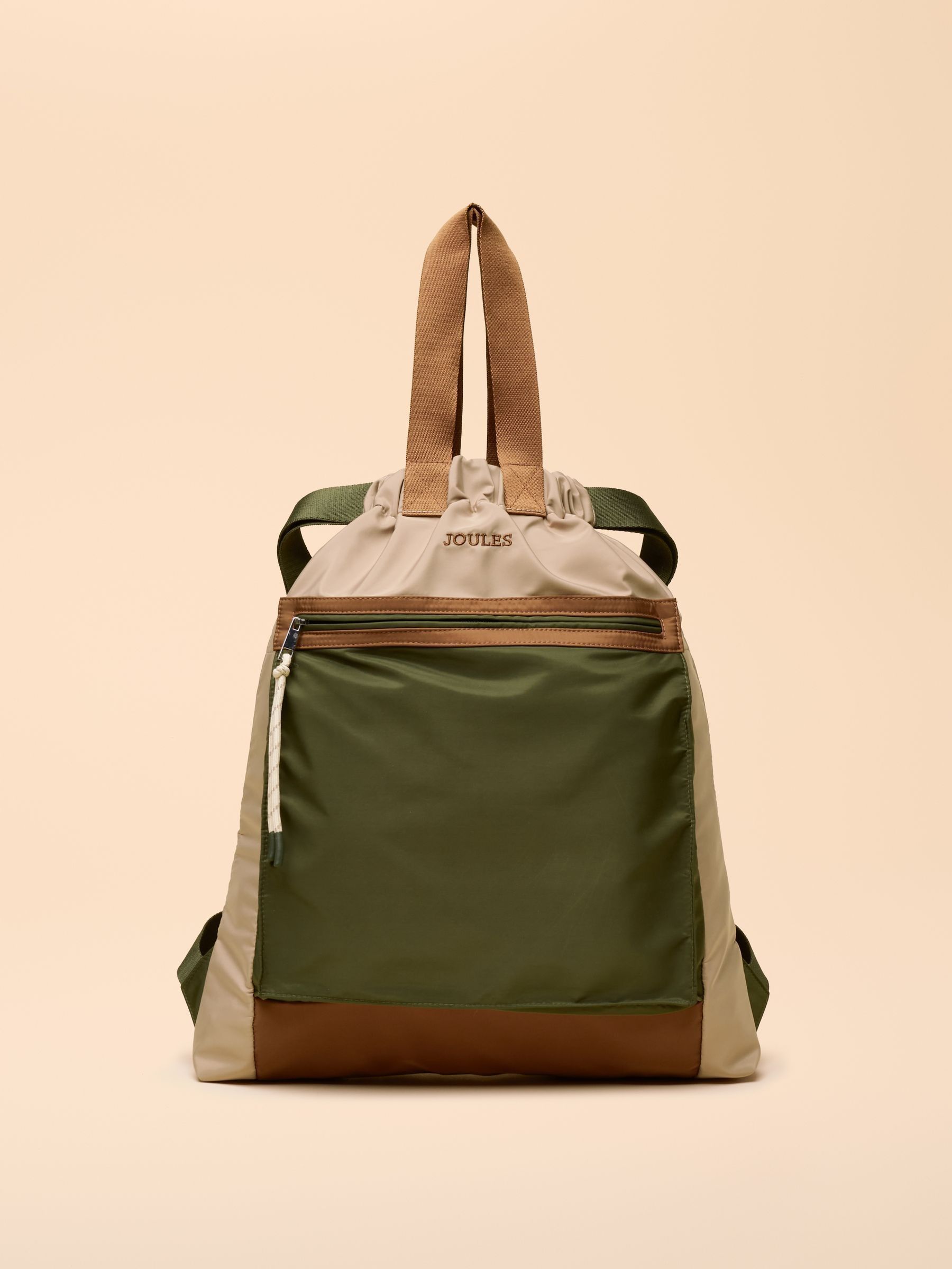 Peplow Khaki Green Rucksack (AT5269) | £32