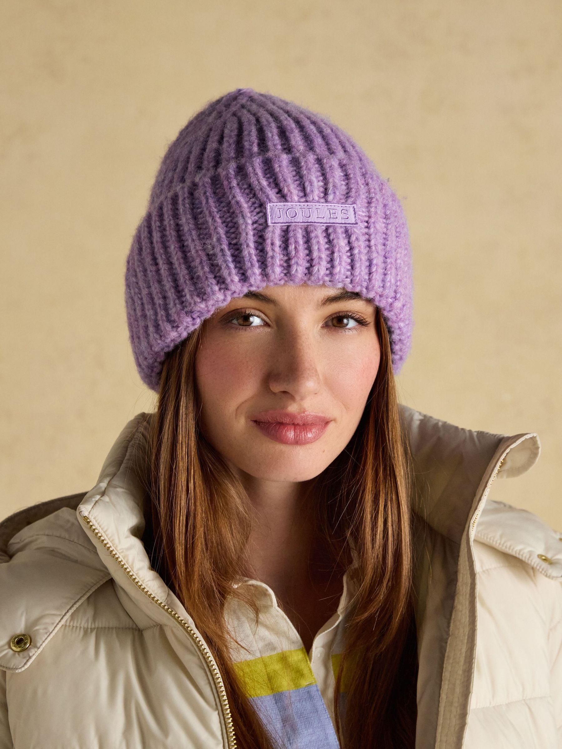 Rosa Purple Beanie Hat (AT5373) | £19