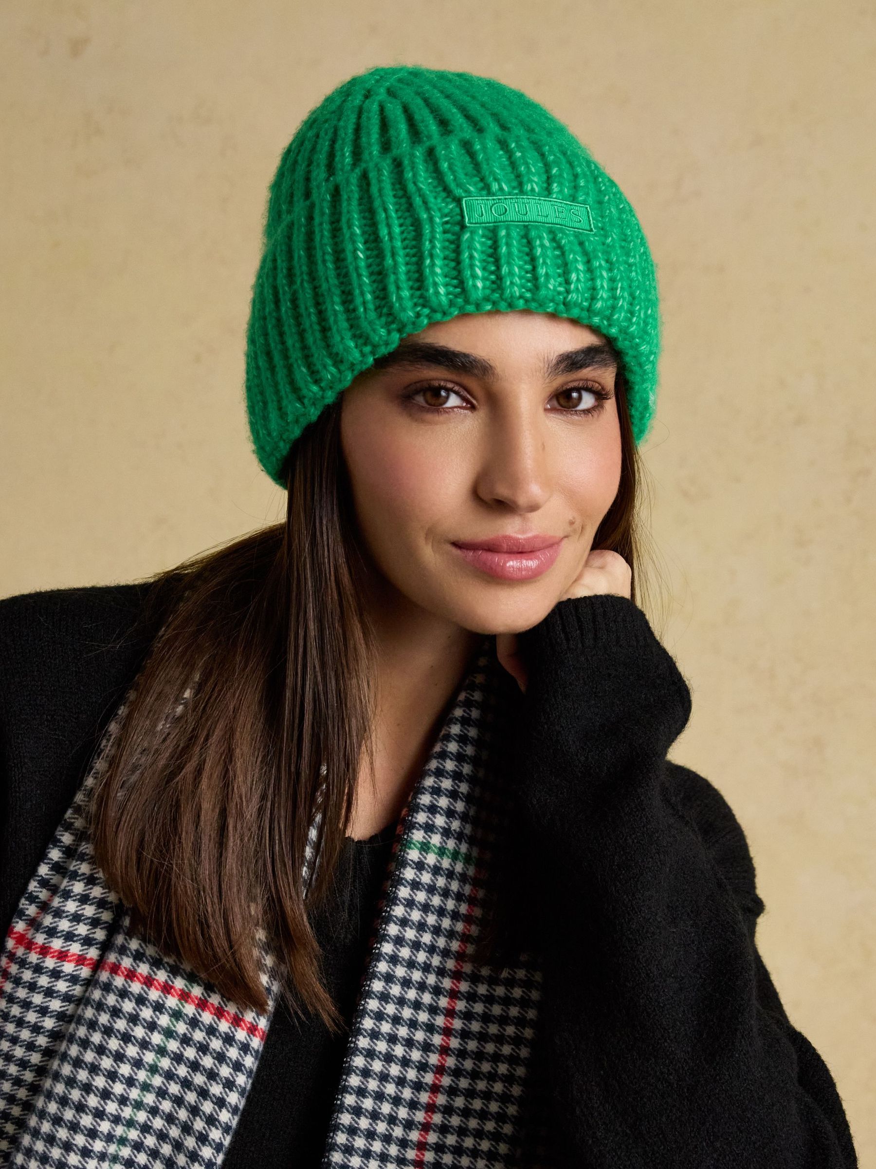 Rosa Green Beanie Hat (AT5404) | £19