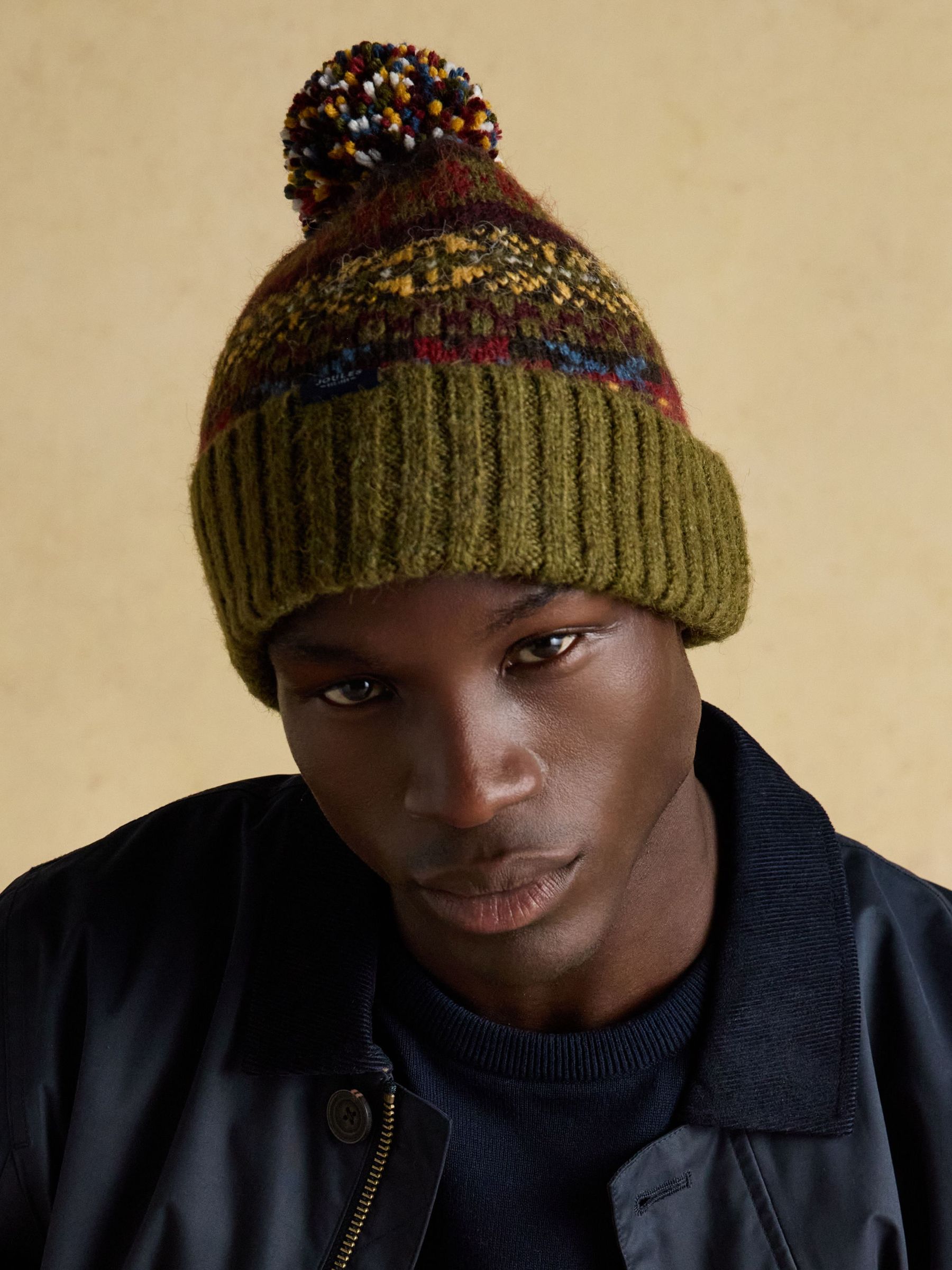 Walcott Green Bobble Hat (AT6854) | £22