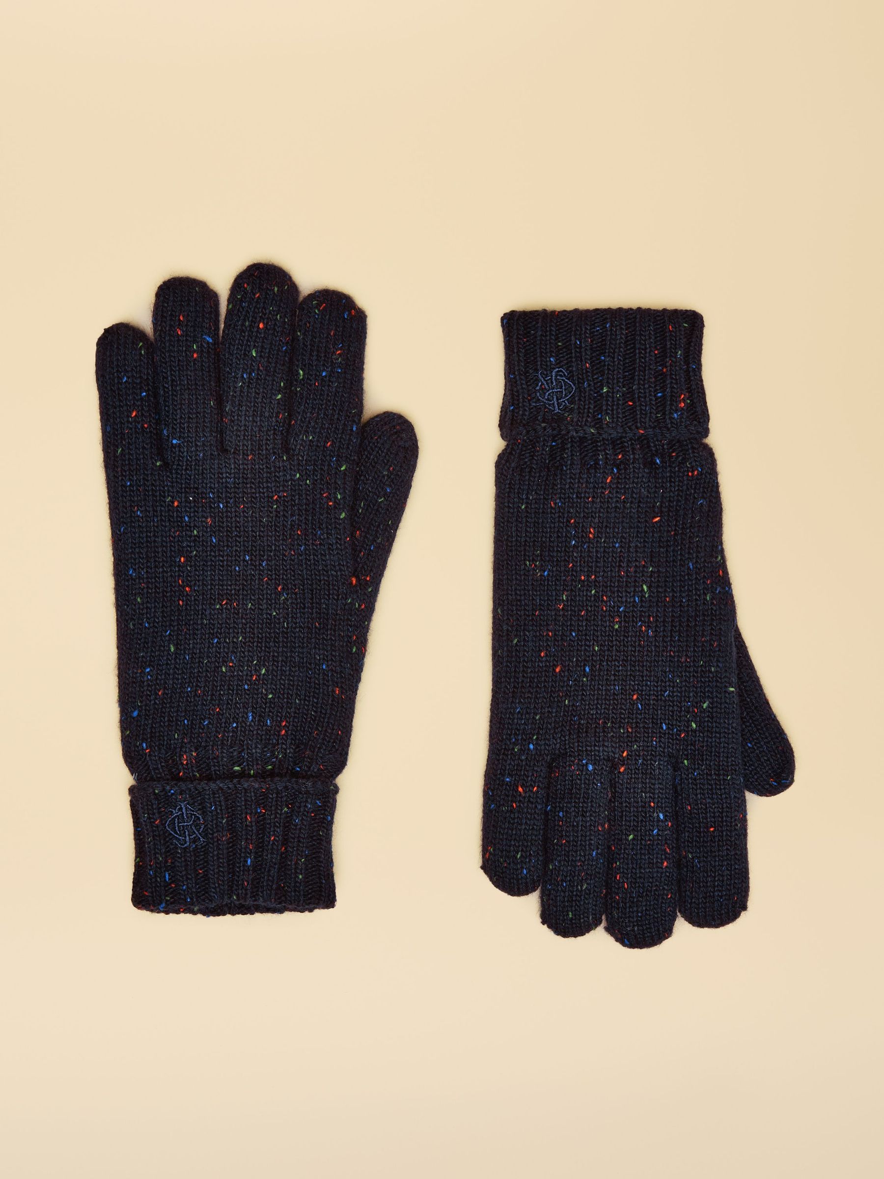 Hammond Navy Lined Gloves