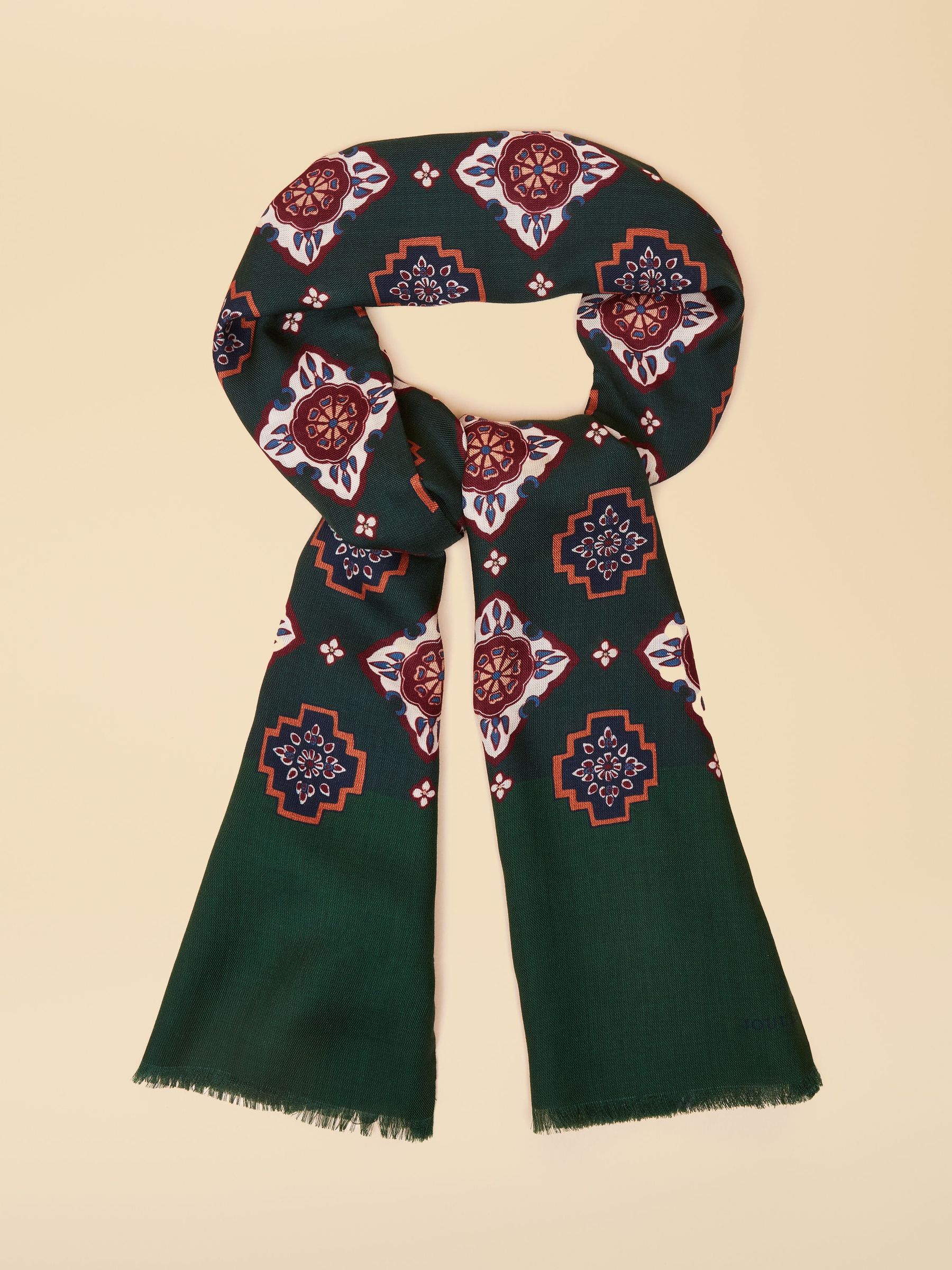 Mayfair Green Scarf (AT6883) | £25