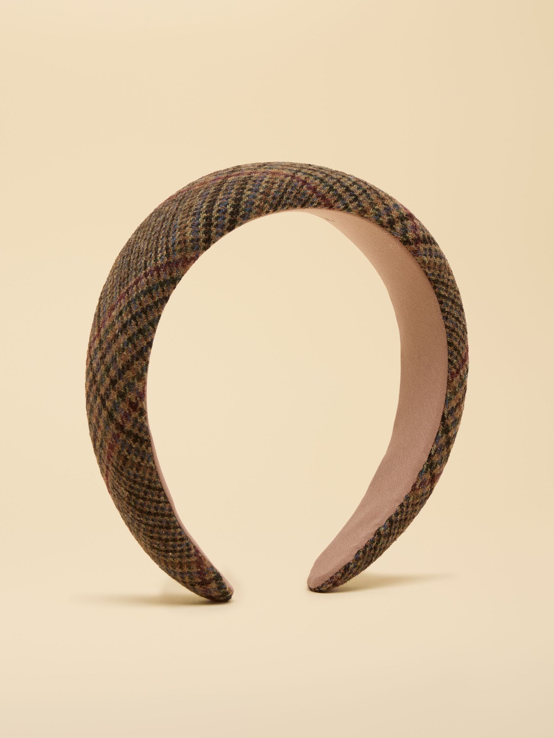 Tessie Neutral Tweed Headband (AT6979) | £15