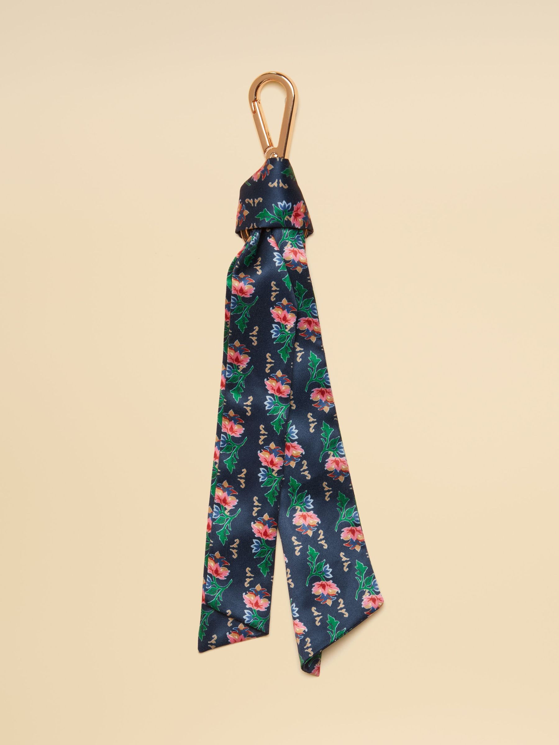 Amber Navy Keyring (AT6994) | £10