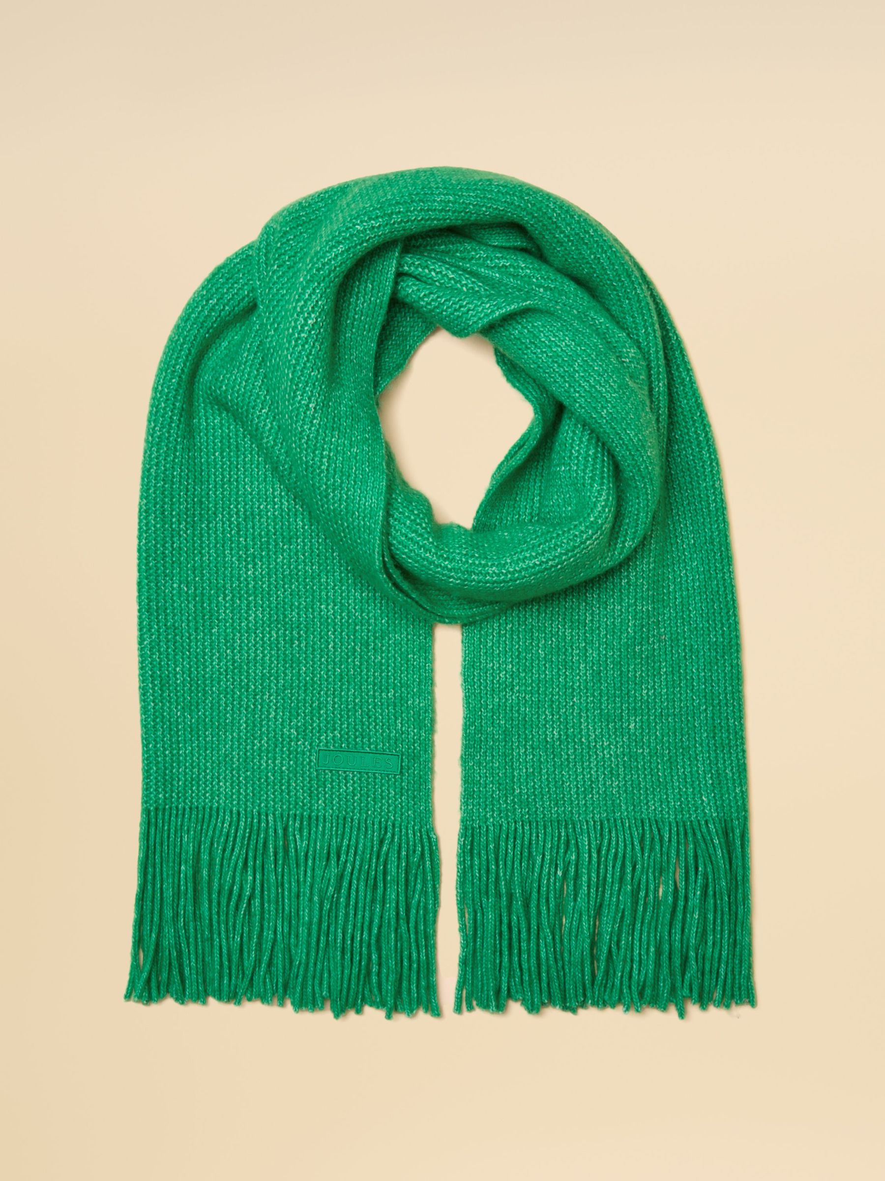 Rosa Green Knitted Scarf (AT7075) | £23