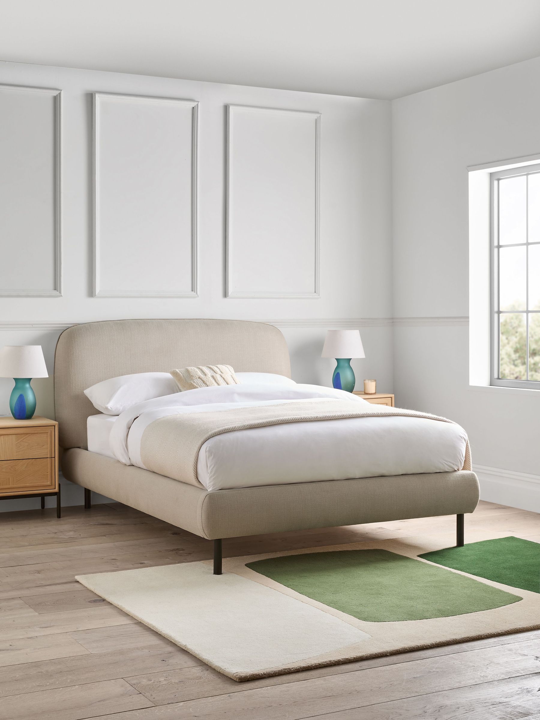 Jasper Conran London Natural Aden Bed (AT8386) | £599 - £650