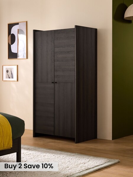 Macauley Wardrobe in Dark Brown (AT8390) | £629