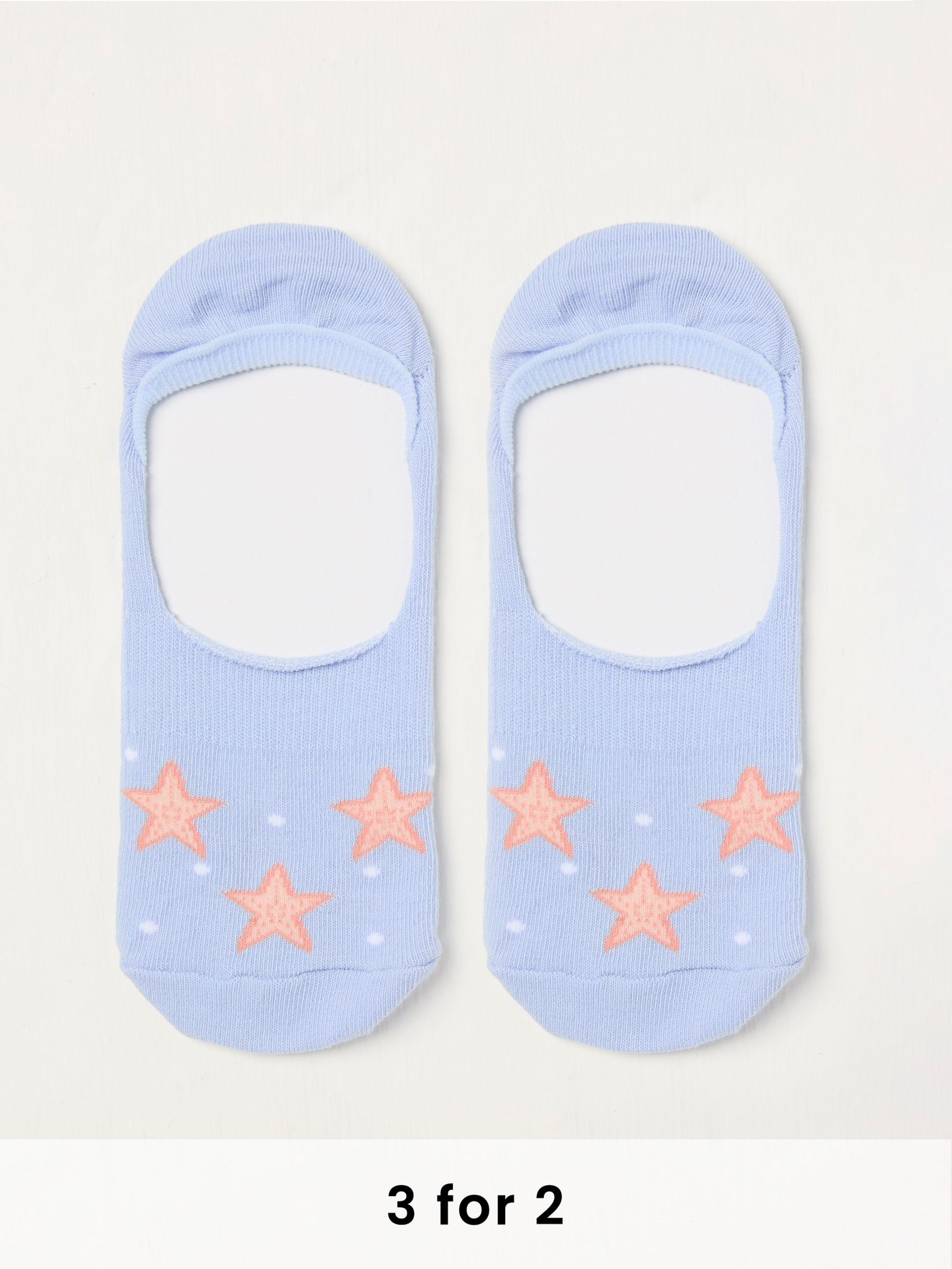 Blue Starfish Footsie Socks (AT9313) | £5