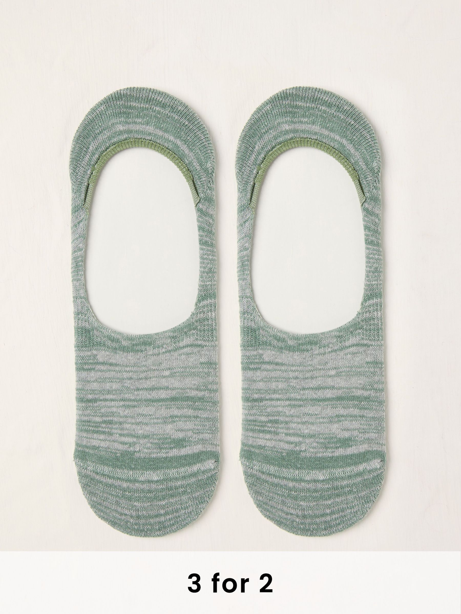 Green Footsie Socks (AT9399) | £5