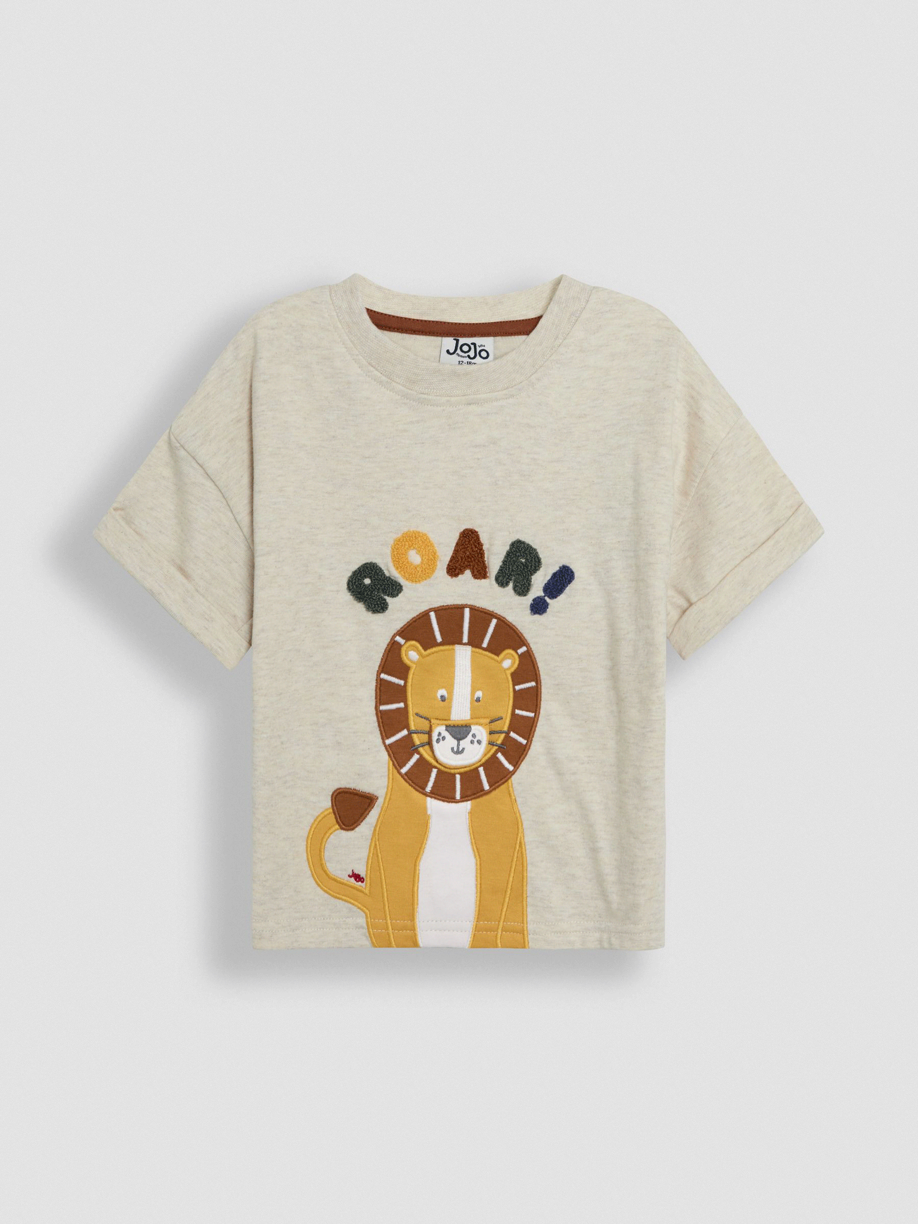 Natural Lion Interactive Appliqué T-Shirt (AU2202) | £16 - £18