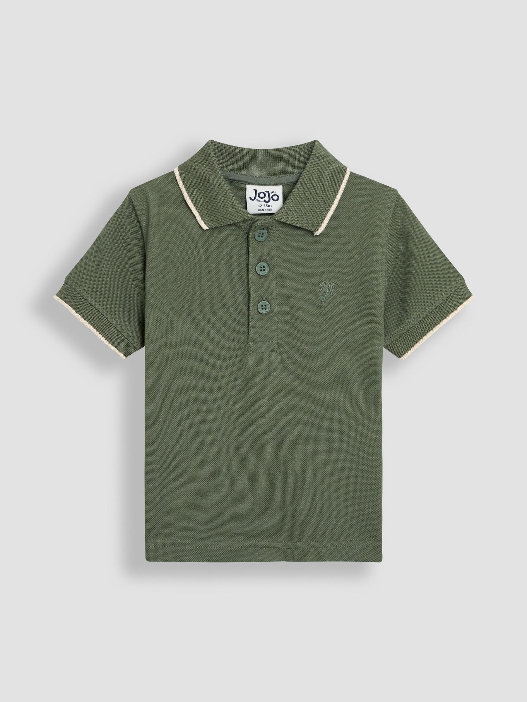Khaki Classic Polo Shirt (AU2248) | £13 - £16