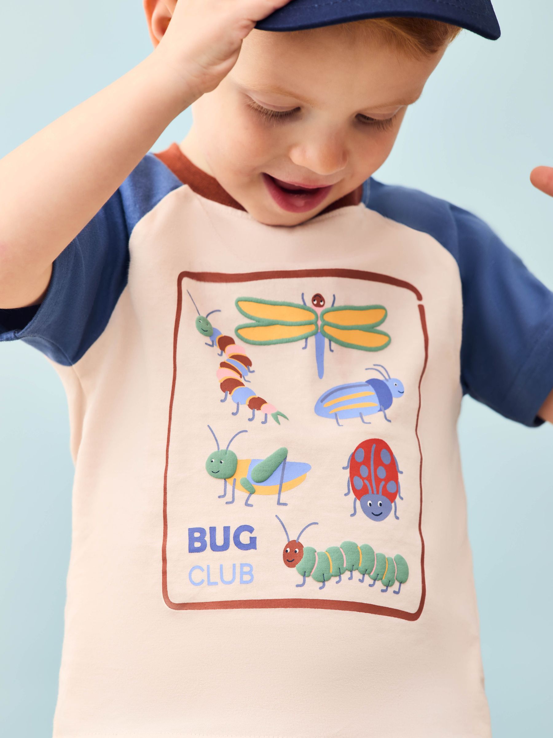 Stone Bug Printed 100% Cotton T-Shirt (AU2262) | £16 - £19