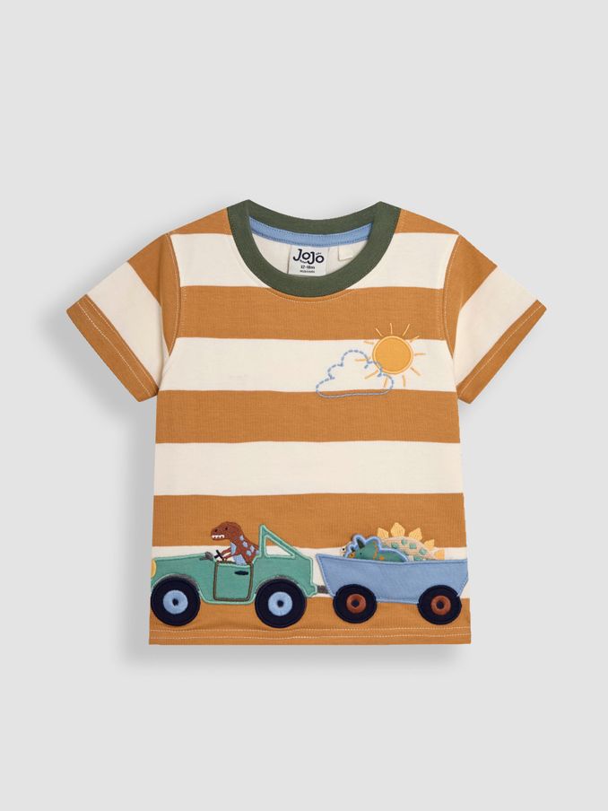 Yellow Appliqué T-Shirt (AU2269) | £16 - £19