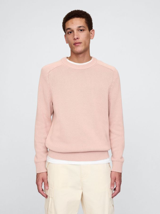 Pink Raglan Crew Neck Jumper (AU2798) | £24