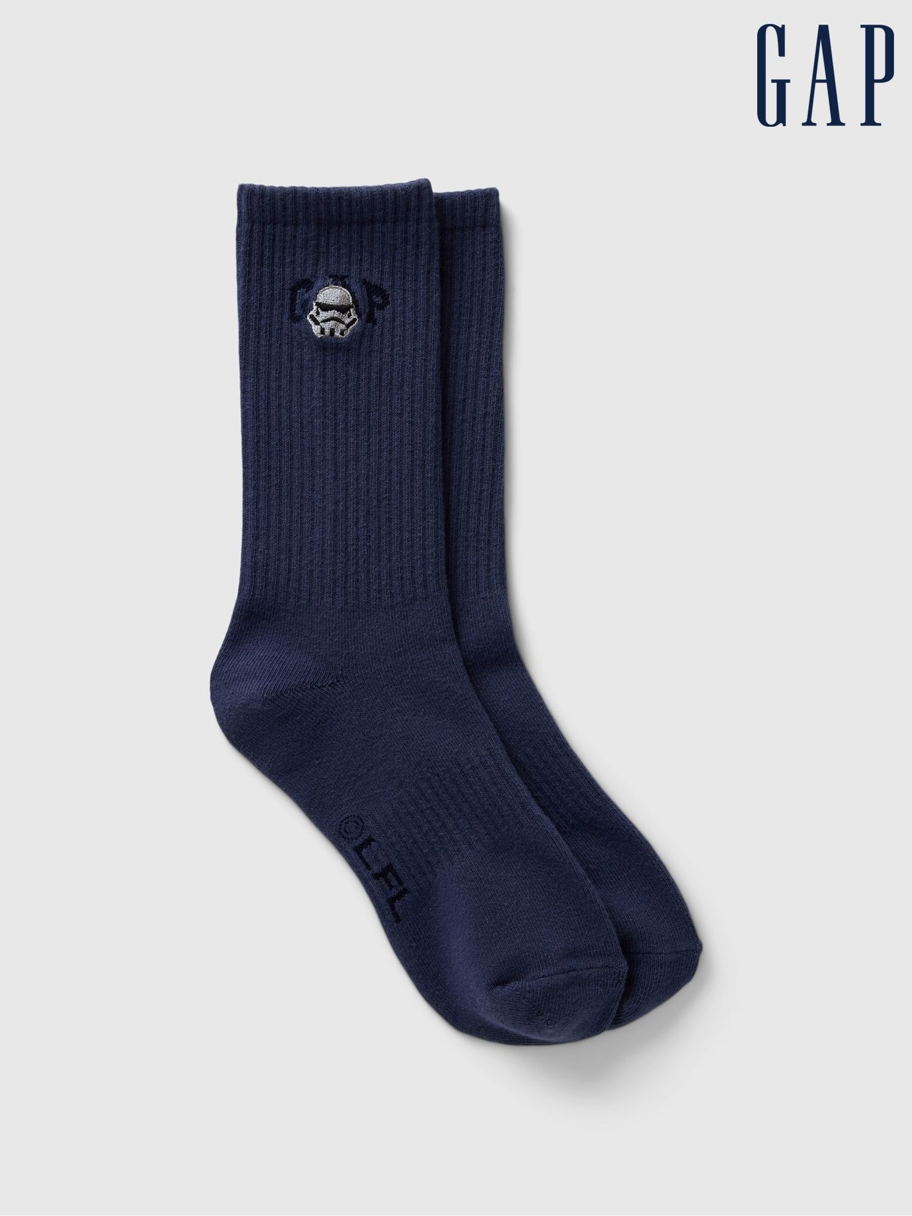 Blue Adults Star Wars Logo Crew Socks (AU2845) | £8