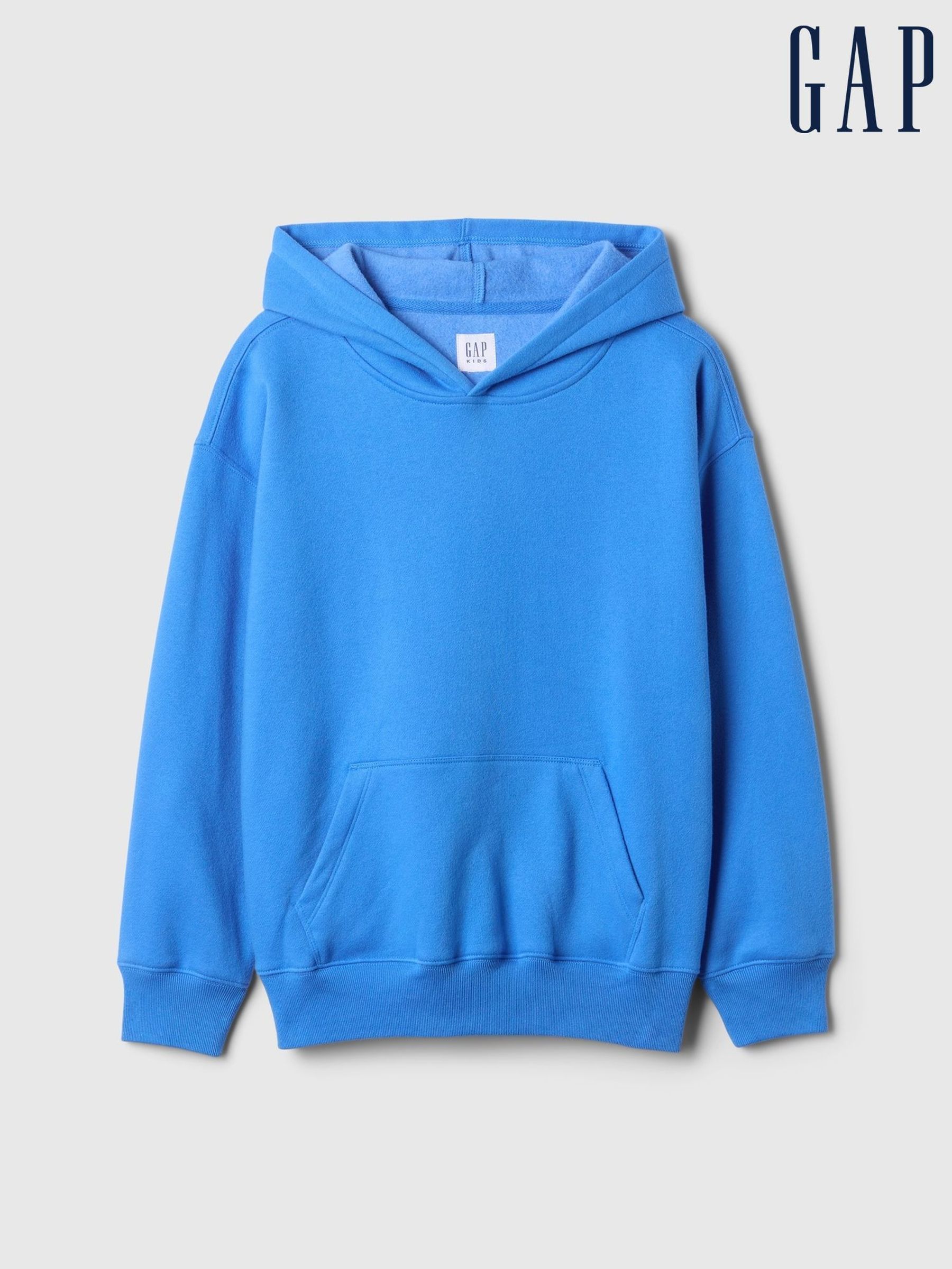 Blue Oversized Vintage Hoodie (4-13yrs) (AU2932) | £20