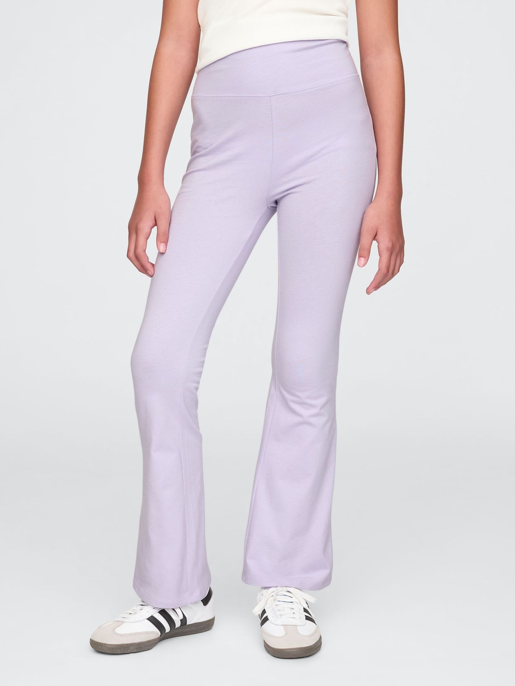 Purple Flare Leggings (4-13yrs) (AU3490) | £15