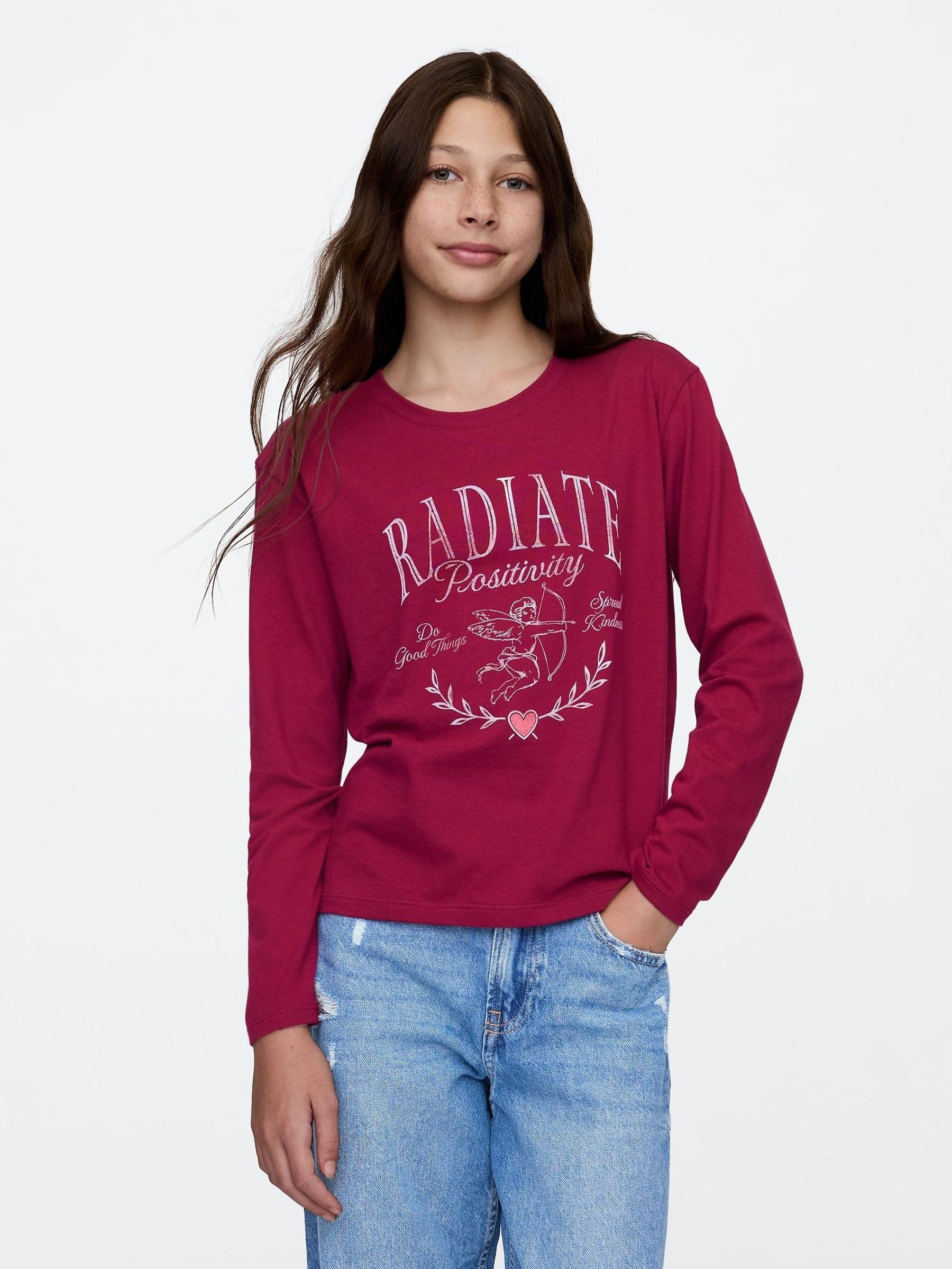 Red Graphic T-Shirt (4-13yrs) (AU3493) | £7