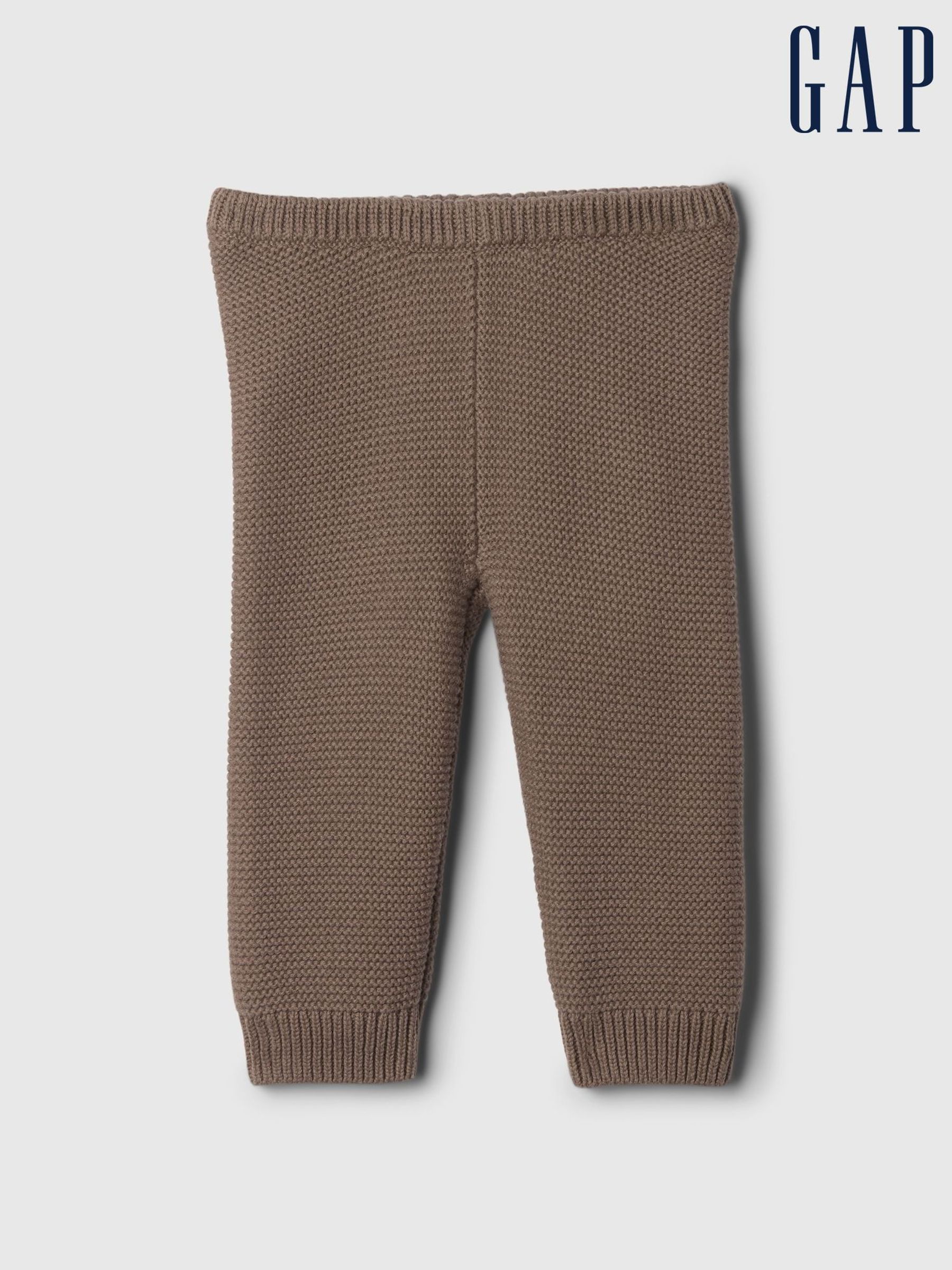 Brown Pull On Knit Trousers (Newborn-24mths) (AU3546) | £14