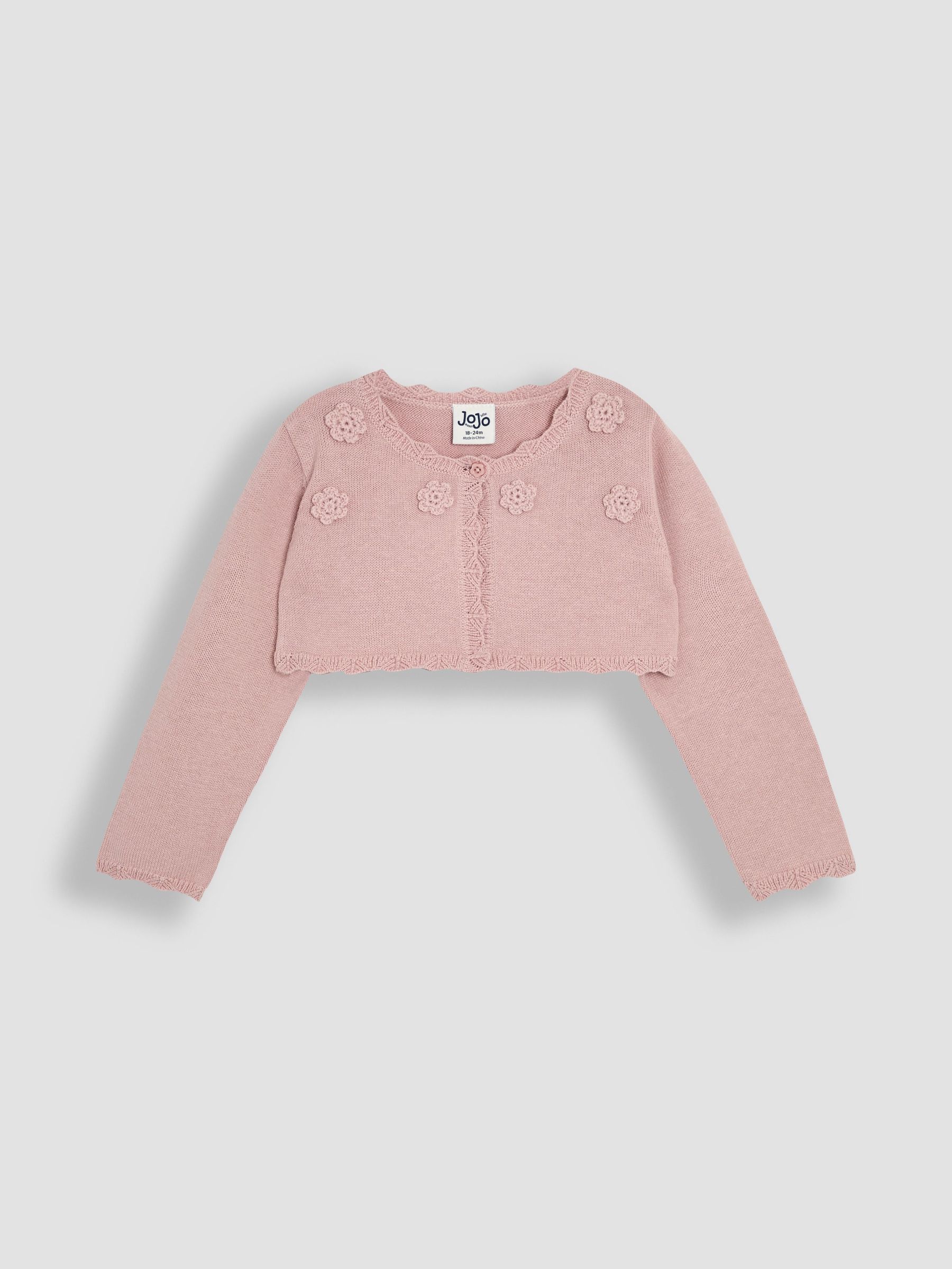 Pink Floral Bolero Cardigan (AU4209) | £23 - £26