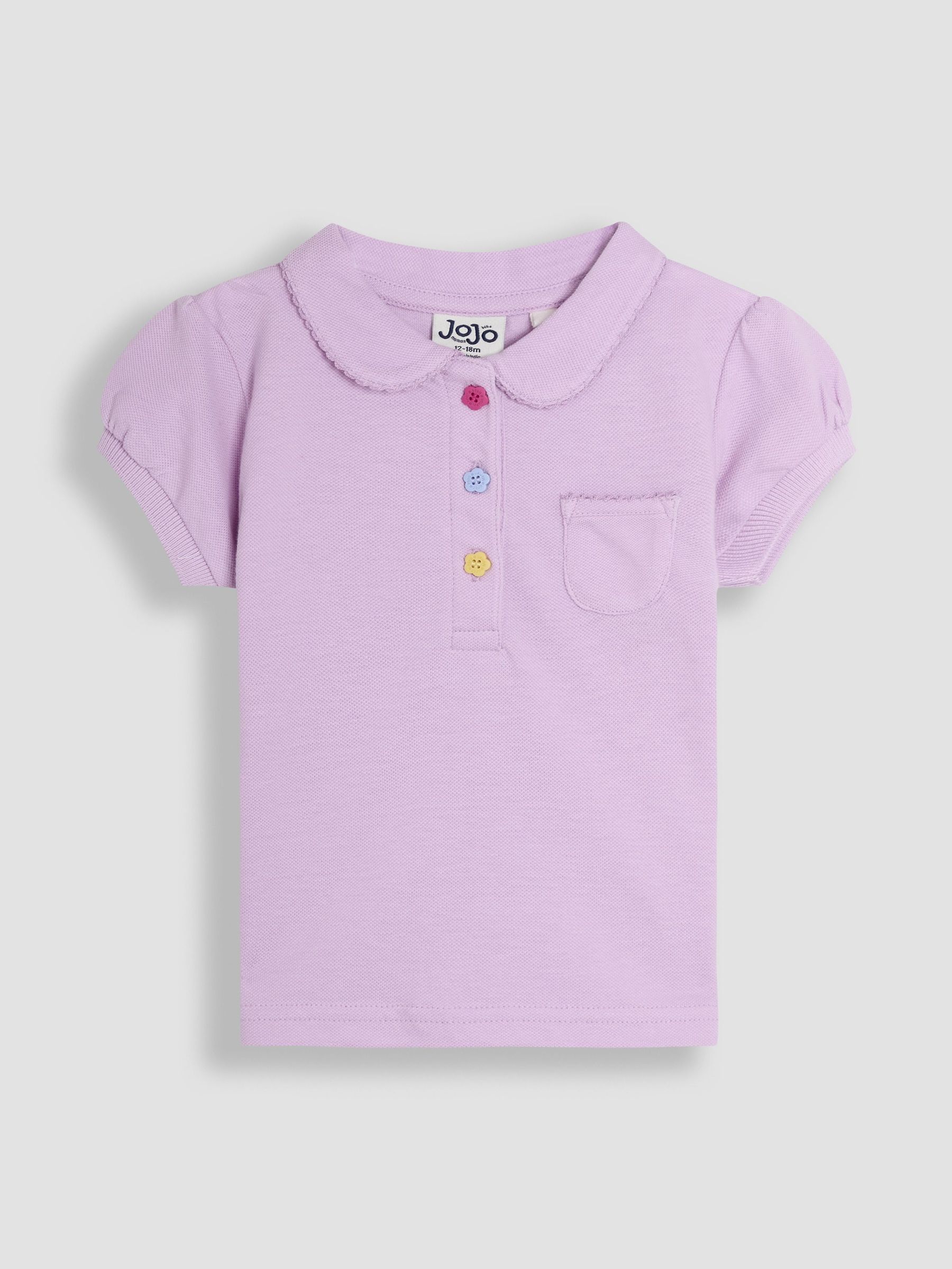 Lilac Purple Pretty Polo Shirt (AU4606) | £13 - £16
