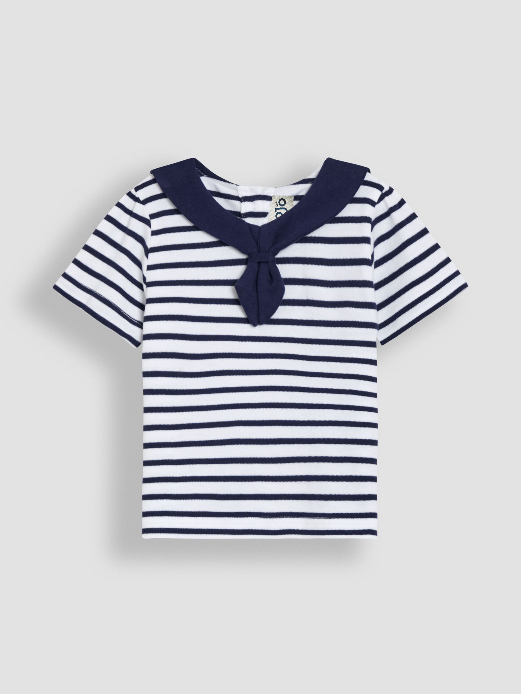 Navy Blue Sailor Stripe T-Shirt (AU5724) | £13 - £16