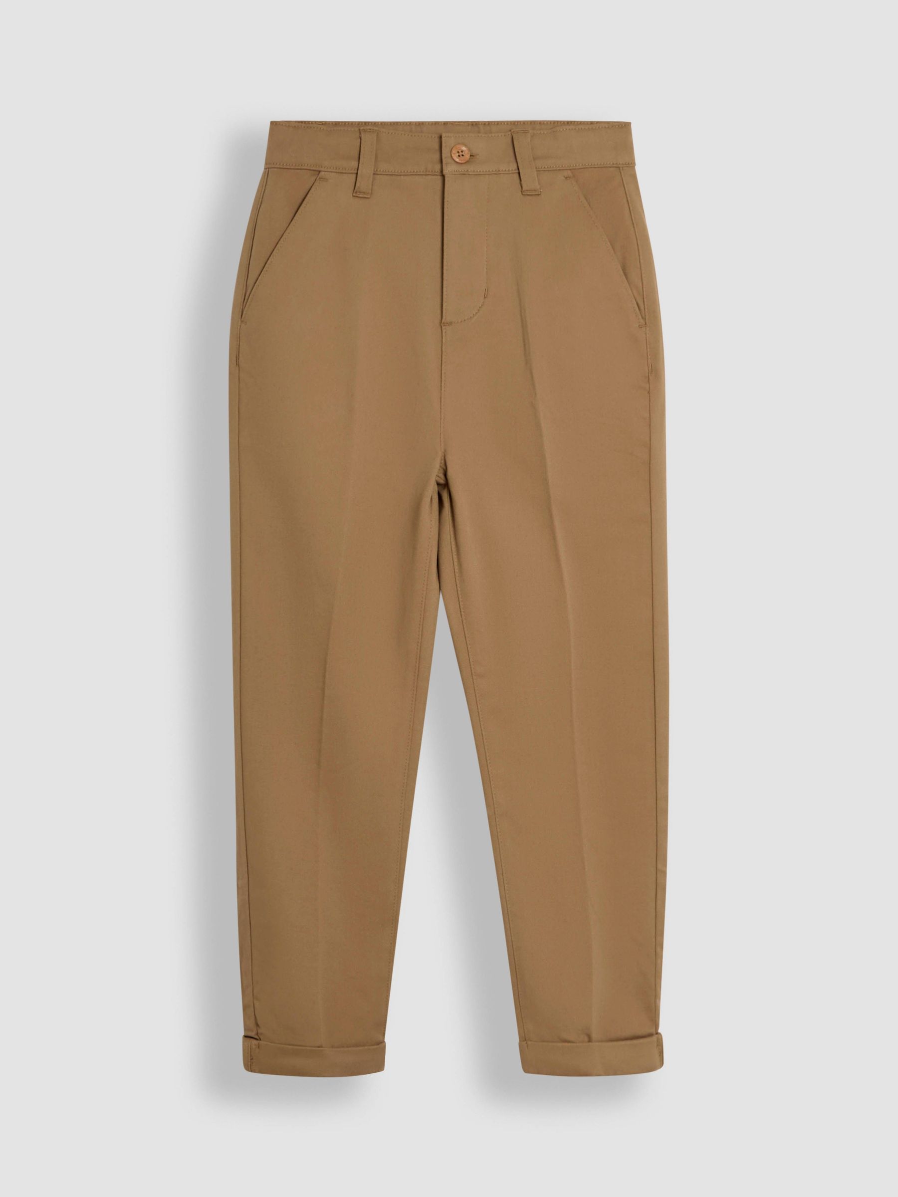 Tan Brown Twill Chino (AU6326) | £23 - £24