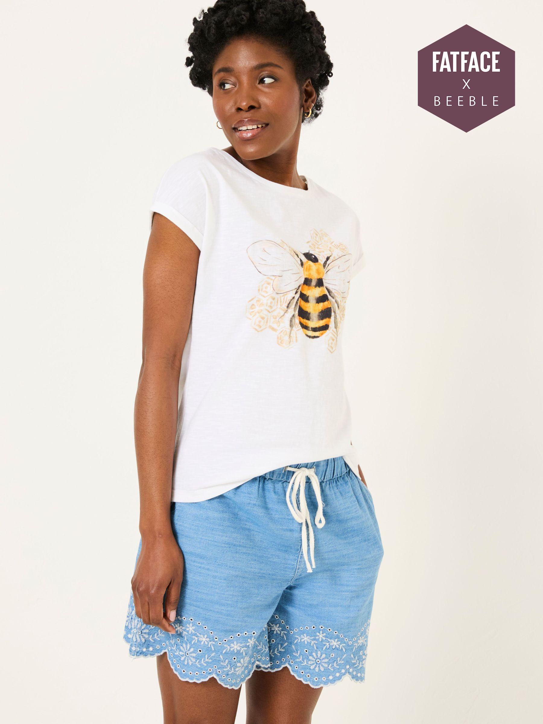 Ivy White Beeble Graphic T-Shirt (AU7628) | £29.50
