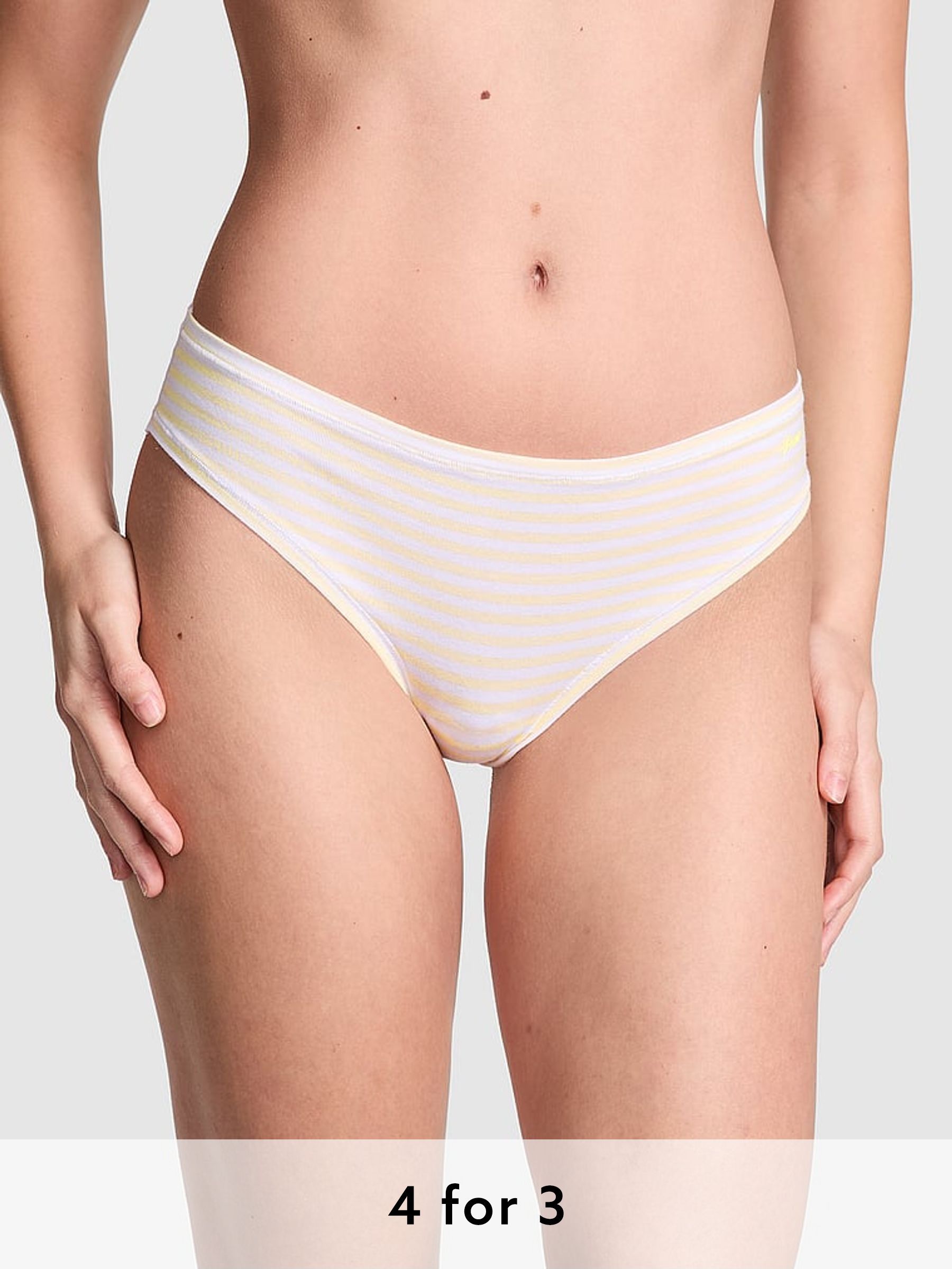 Mellow Yellow Cheeky Cotton Knickers (AU7830) | £9