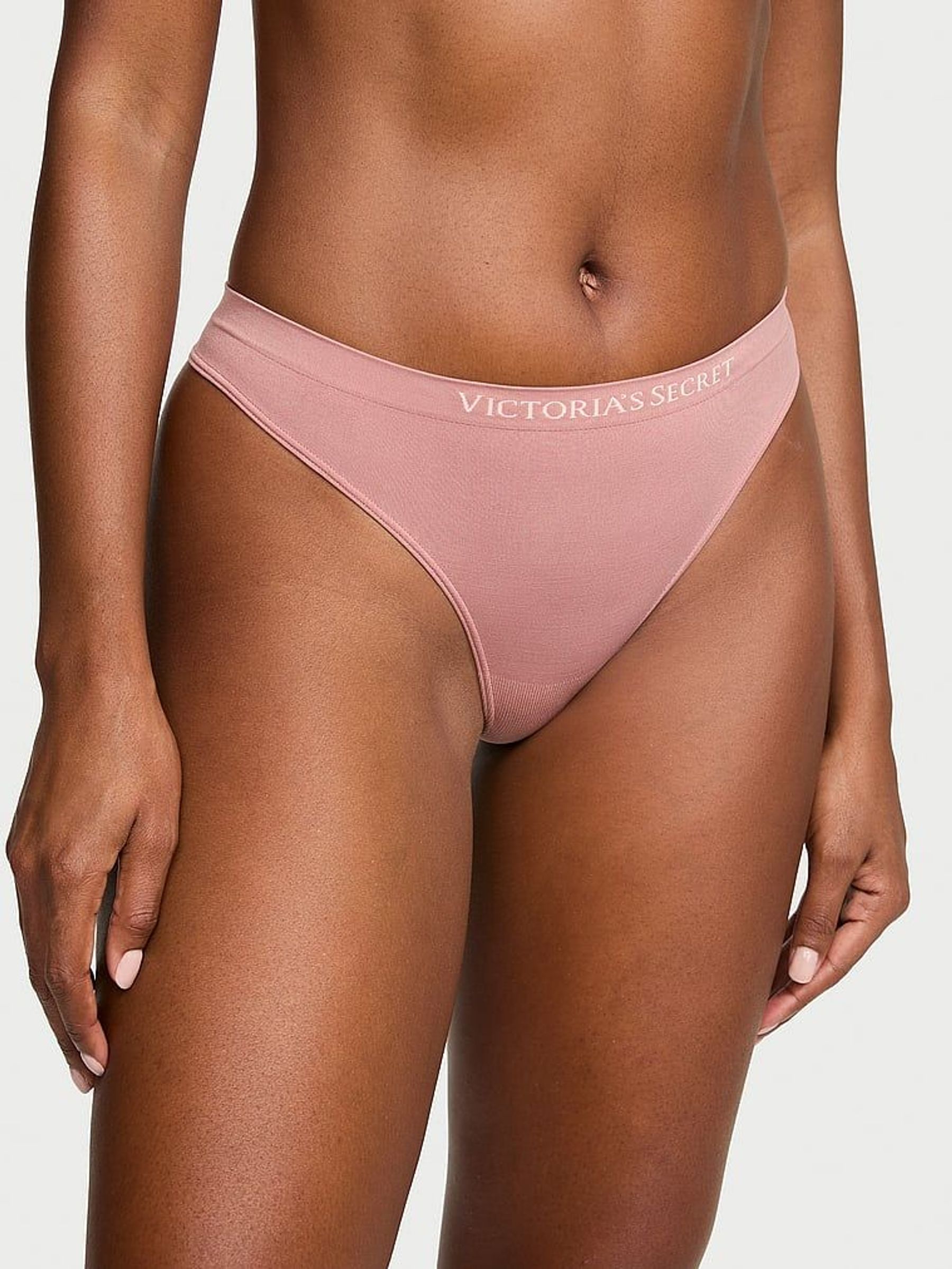Nostalgia Rose Pink Thong Knickers (AU7835) | £4