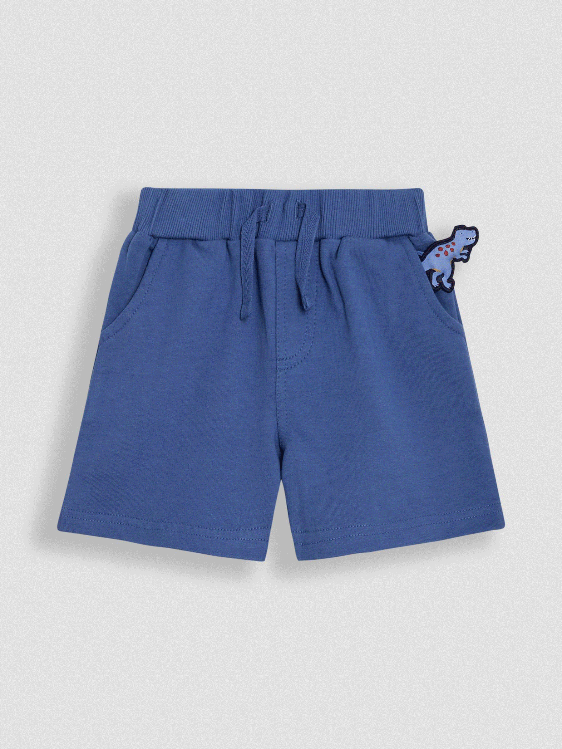Blue Dino Scene Appliqué T-Shirt & Shorts Set 2 Piece (AU7922) | £24 - £27