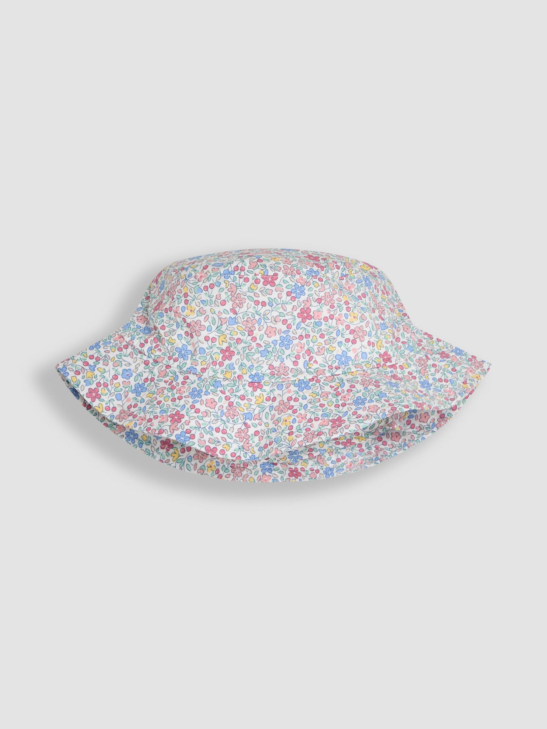 Pink Ditsy Floral Pretty Sun Hat (AU8022) | £14