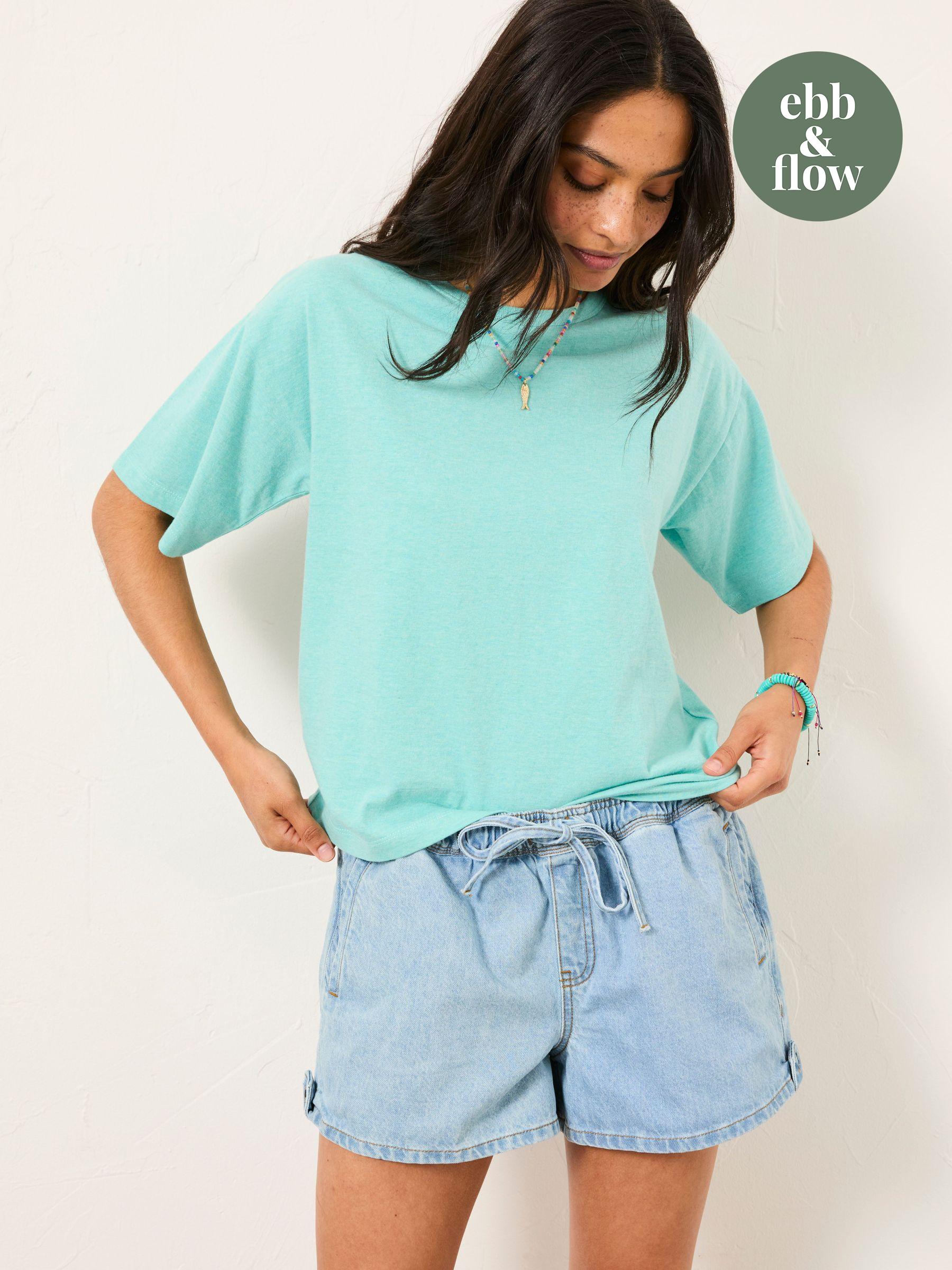 Blue Boxy T-Shirt (AU8118) | £25