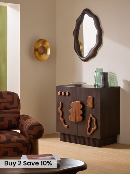 Amma Sideboard in Dark Mango Wood (AU8618) | £679