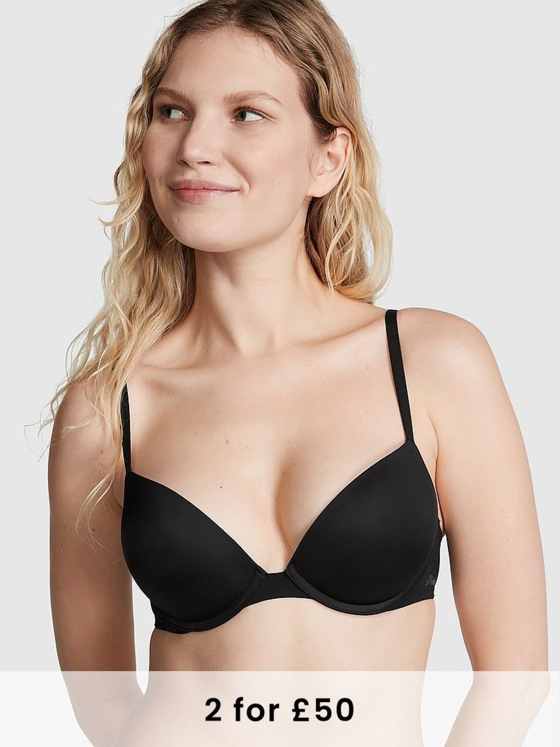 Black Super Push Up Bra (AU9537) | £29